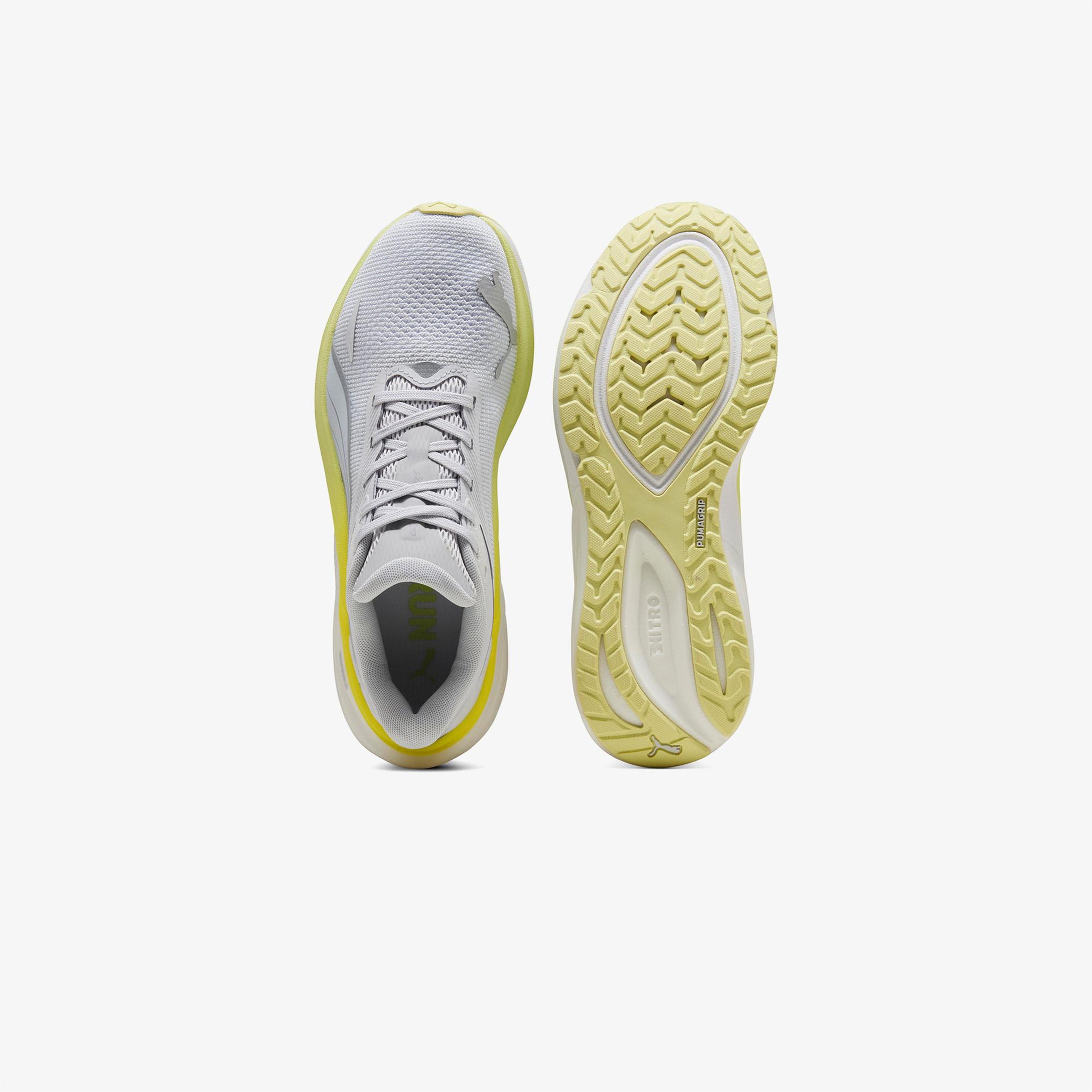 Puma Electrify Nitro 4 Kadın Beyaz Koşu Ayakkabısı