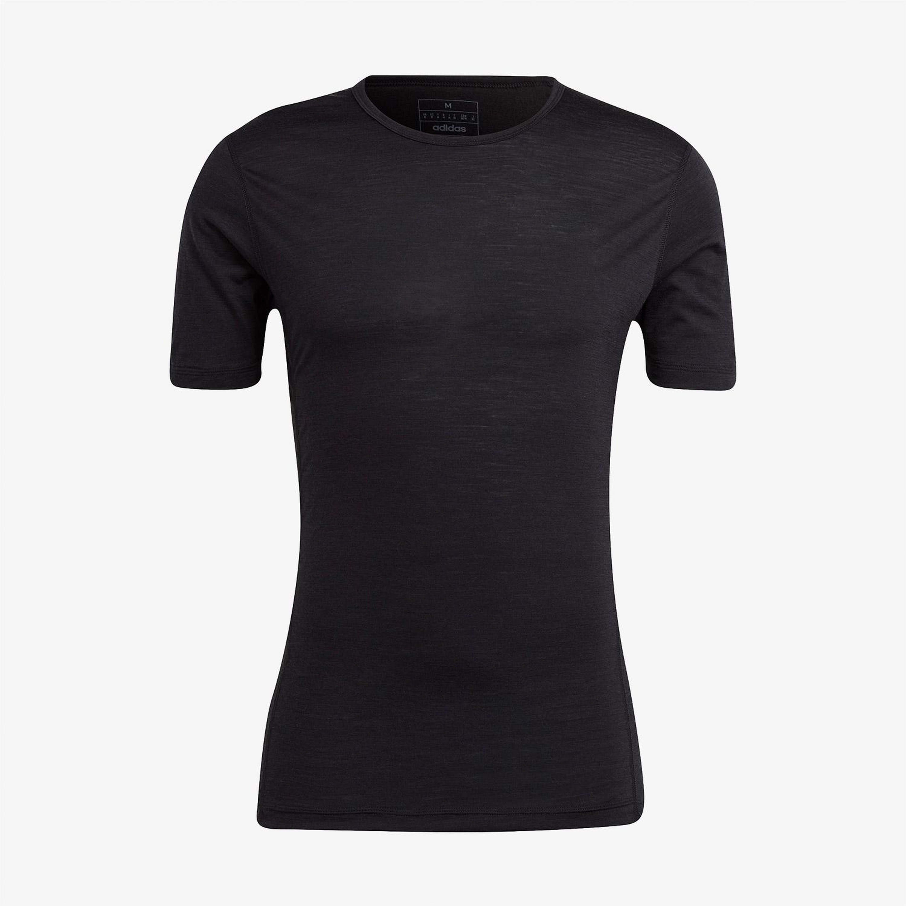 adidas Xperior Merino Erkek Siyah Antrenman T-Shirt