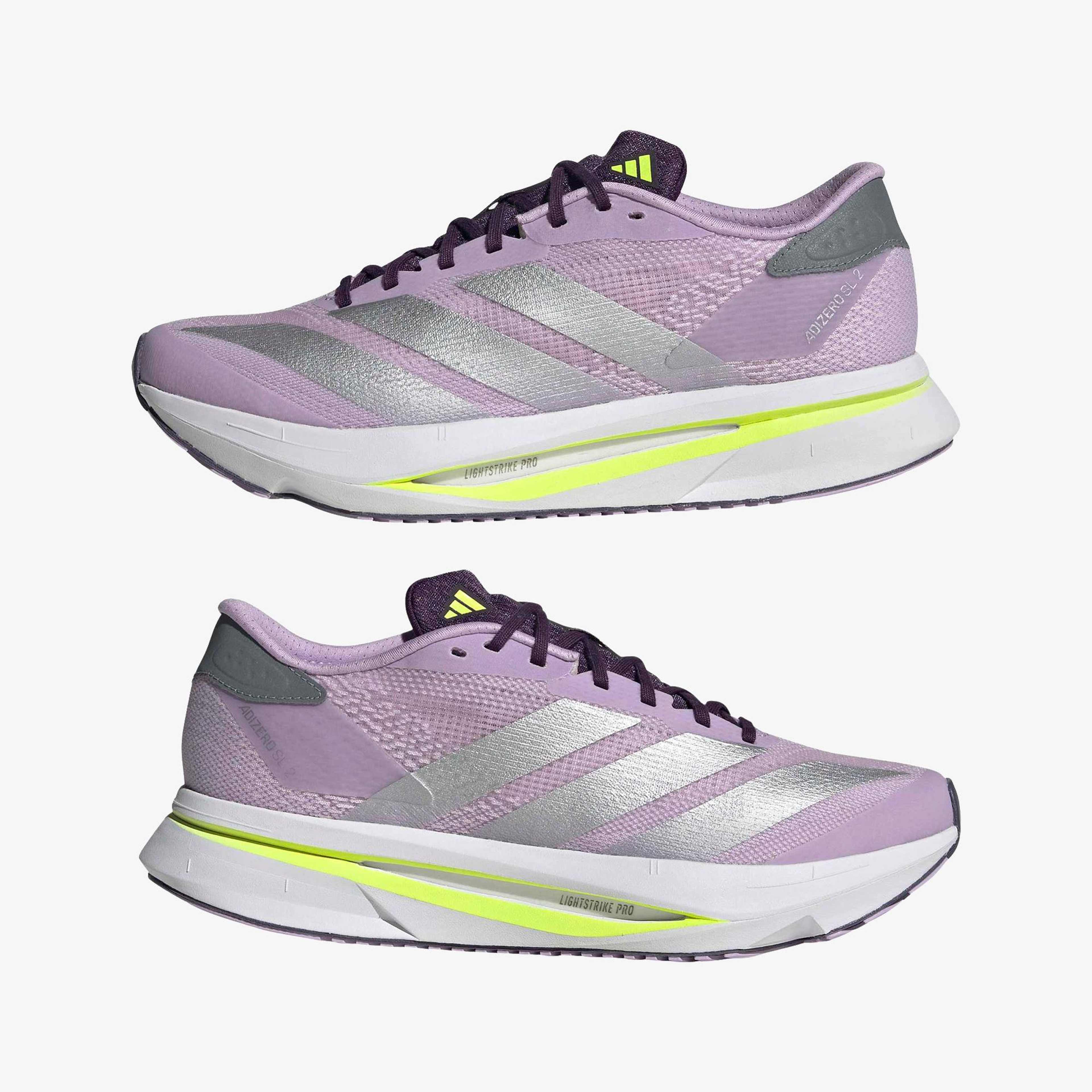 adidas Adizero Sl2 Kadın Mor Koşu Ayakkabısı