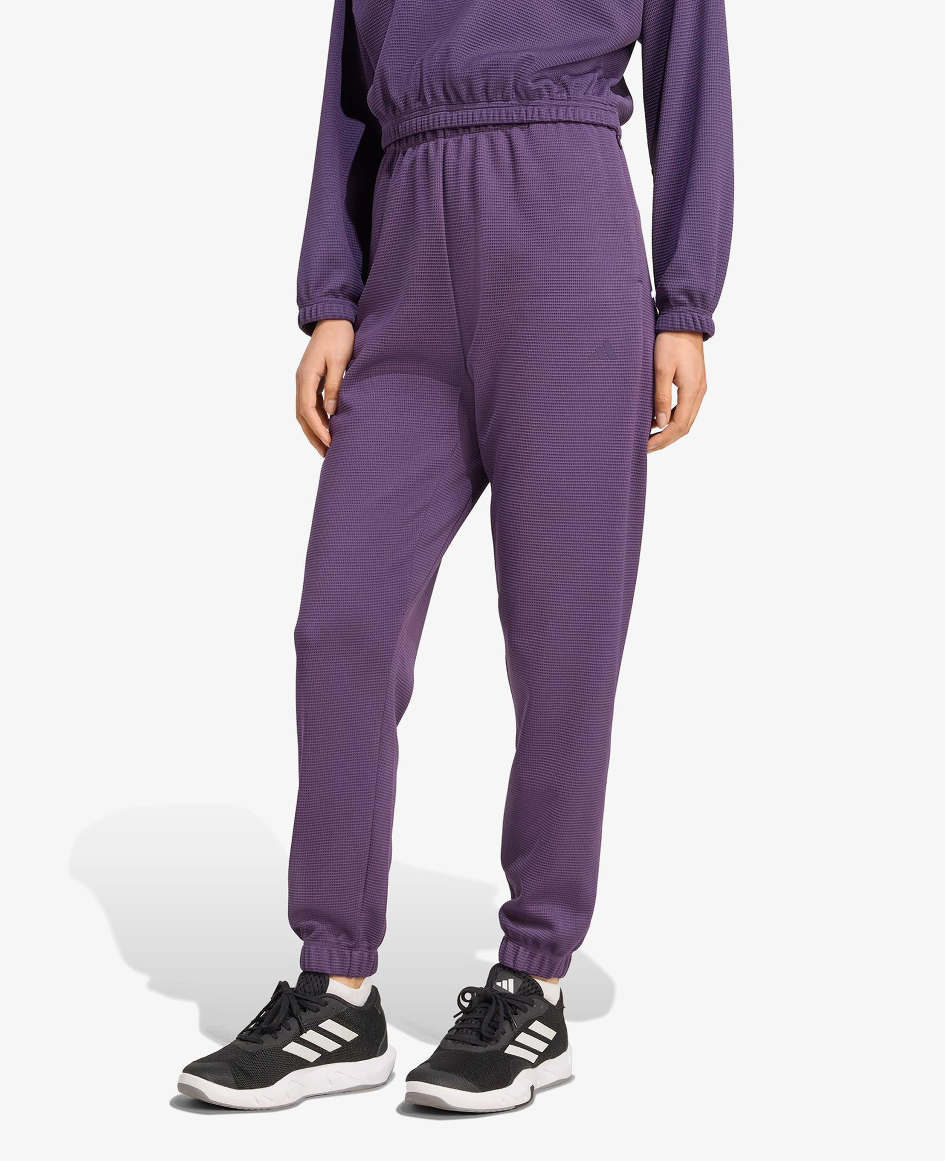 adidas Yoga Motion Kadın Mor Antrenman Eşofman Altı
