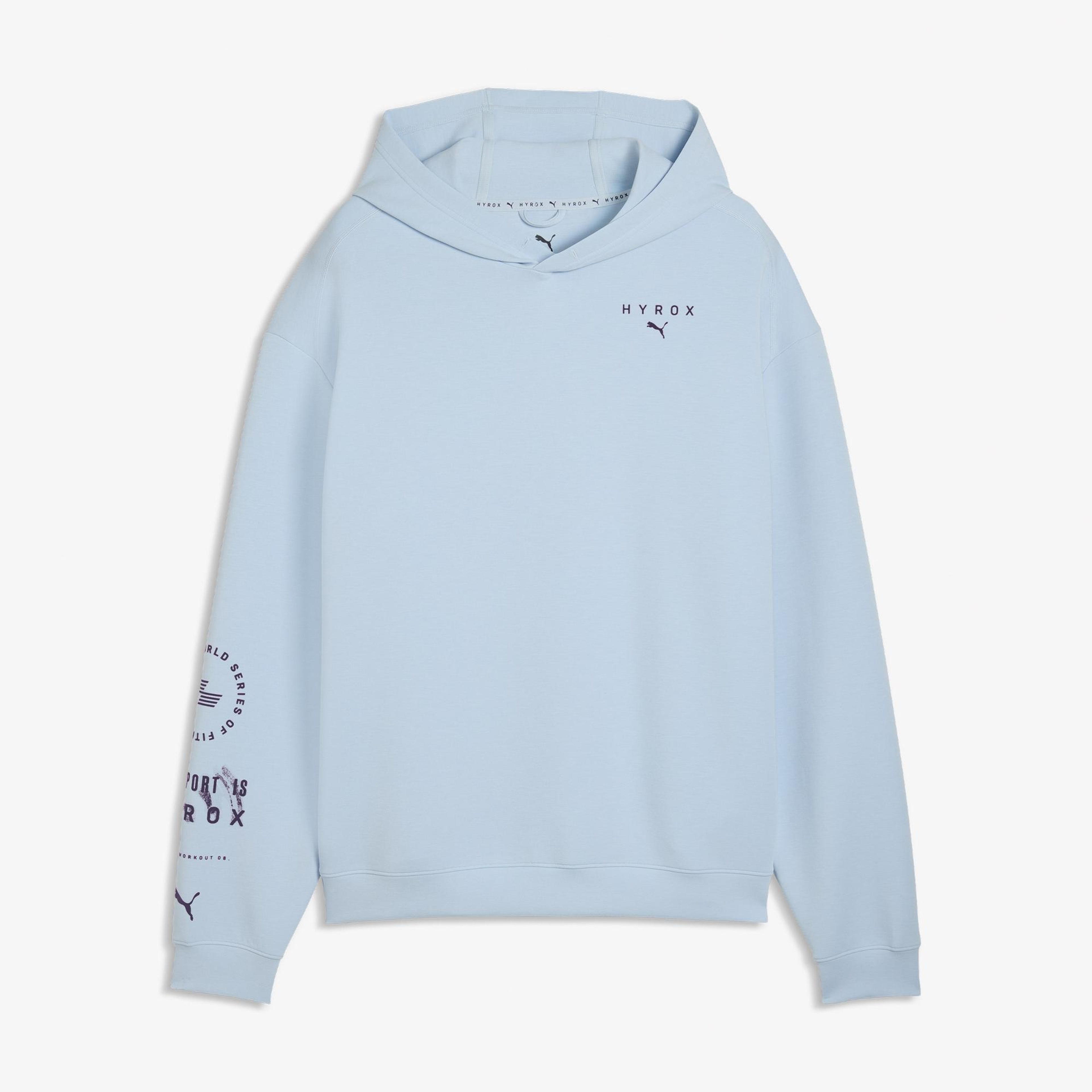 Puma x Hyrox Cldspun Erkek Beyaz Antrenman Sweatshirt