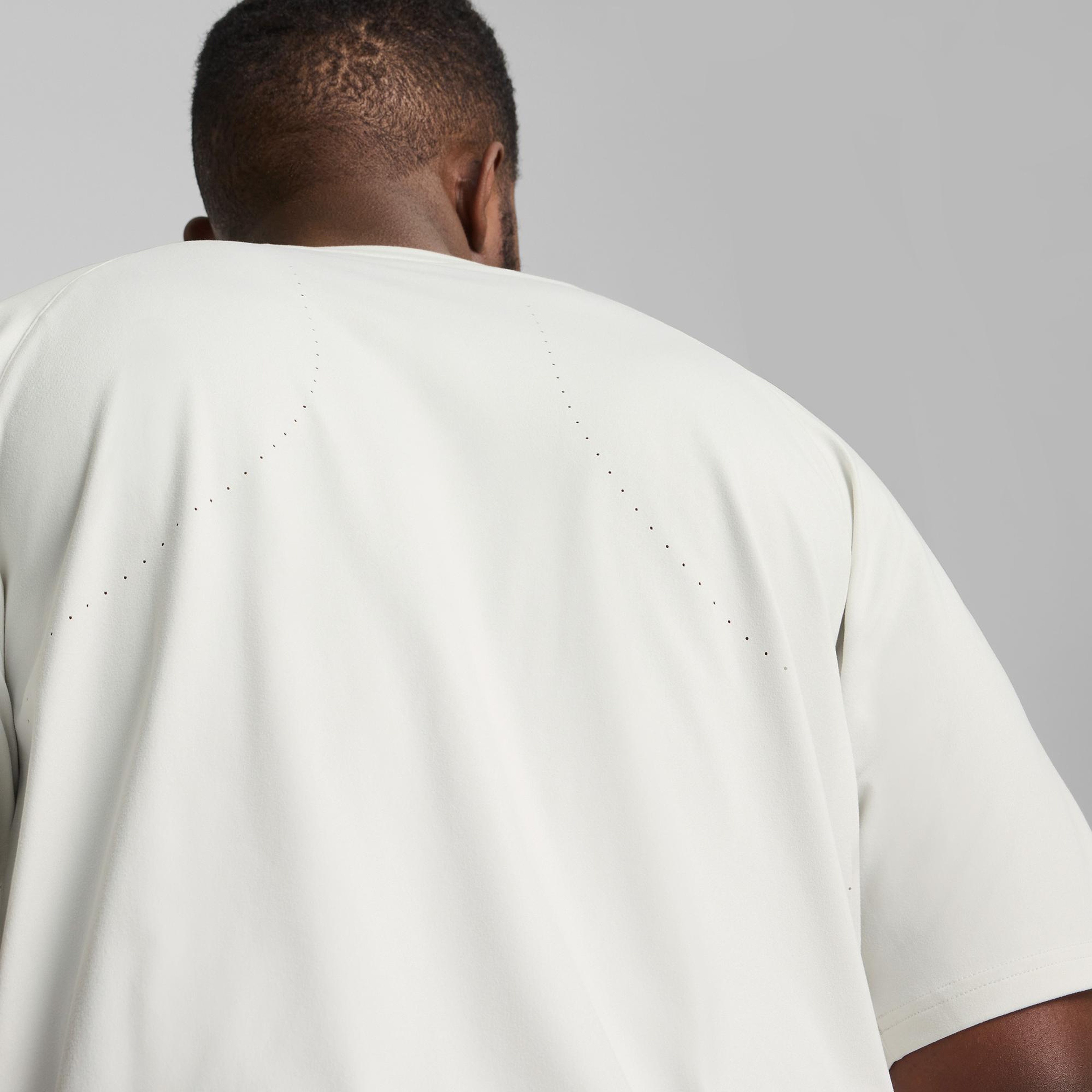 Puma CloudSpun Thermo Adapt Erkek Beyaz Antrenman T-Shirt