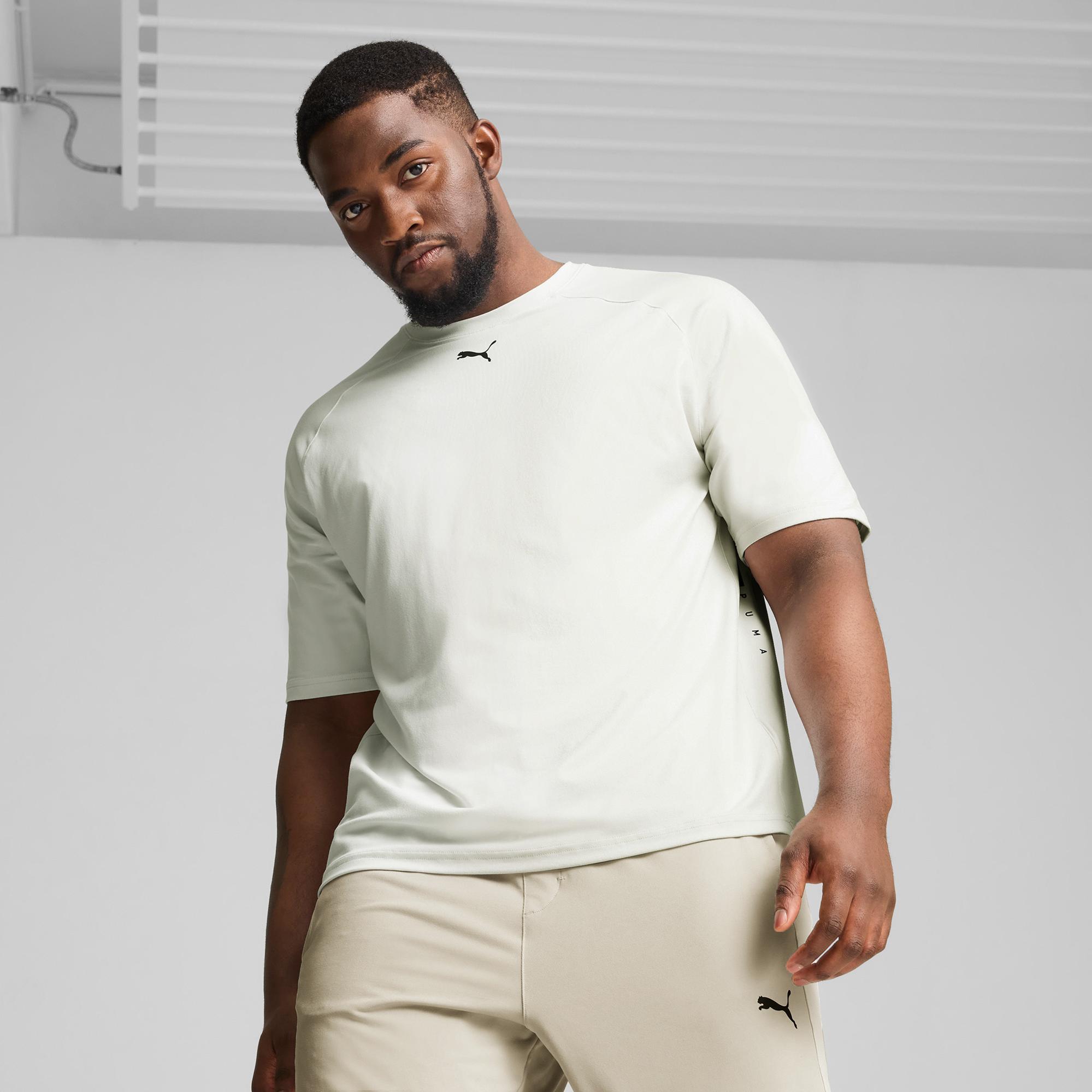 Puma CloudSpun Thermo Adapt Erkek Beyaz Antrenman T-Shirt