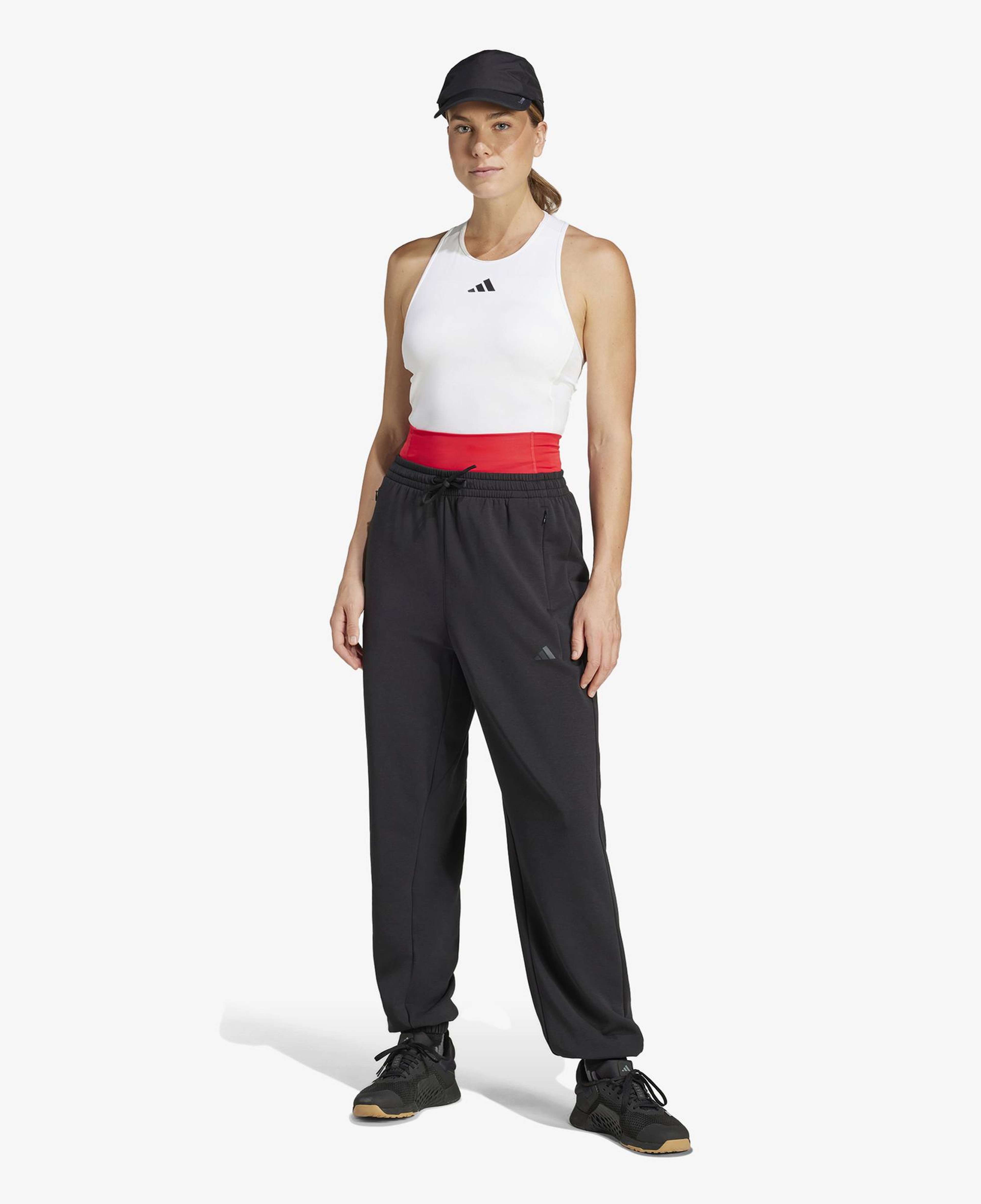 adidas Designed For Training Crew Kadın Siyah Antrenman Eşofman Altı