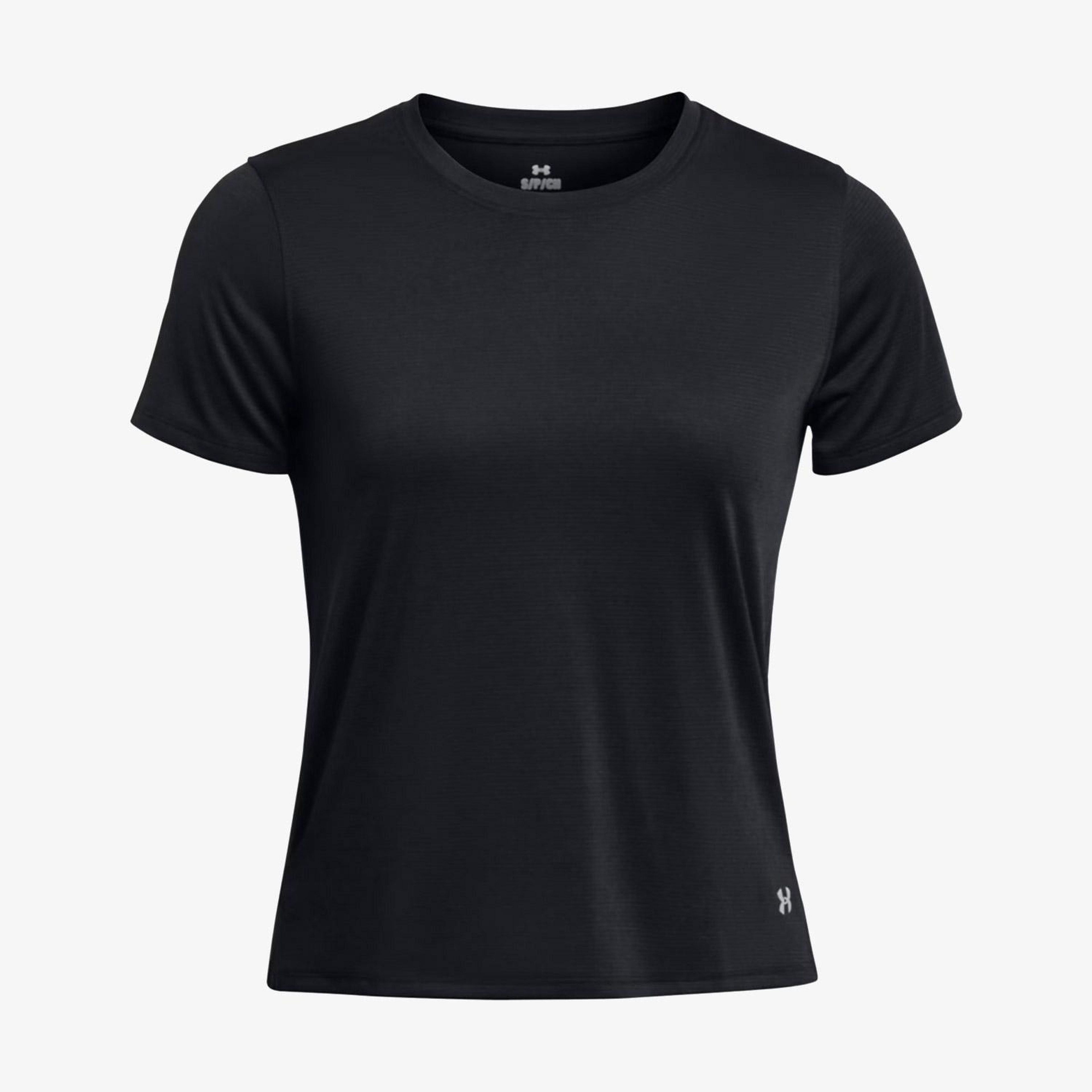 Under Armour Launch Kadın Siyah Günlük T-Shirt