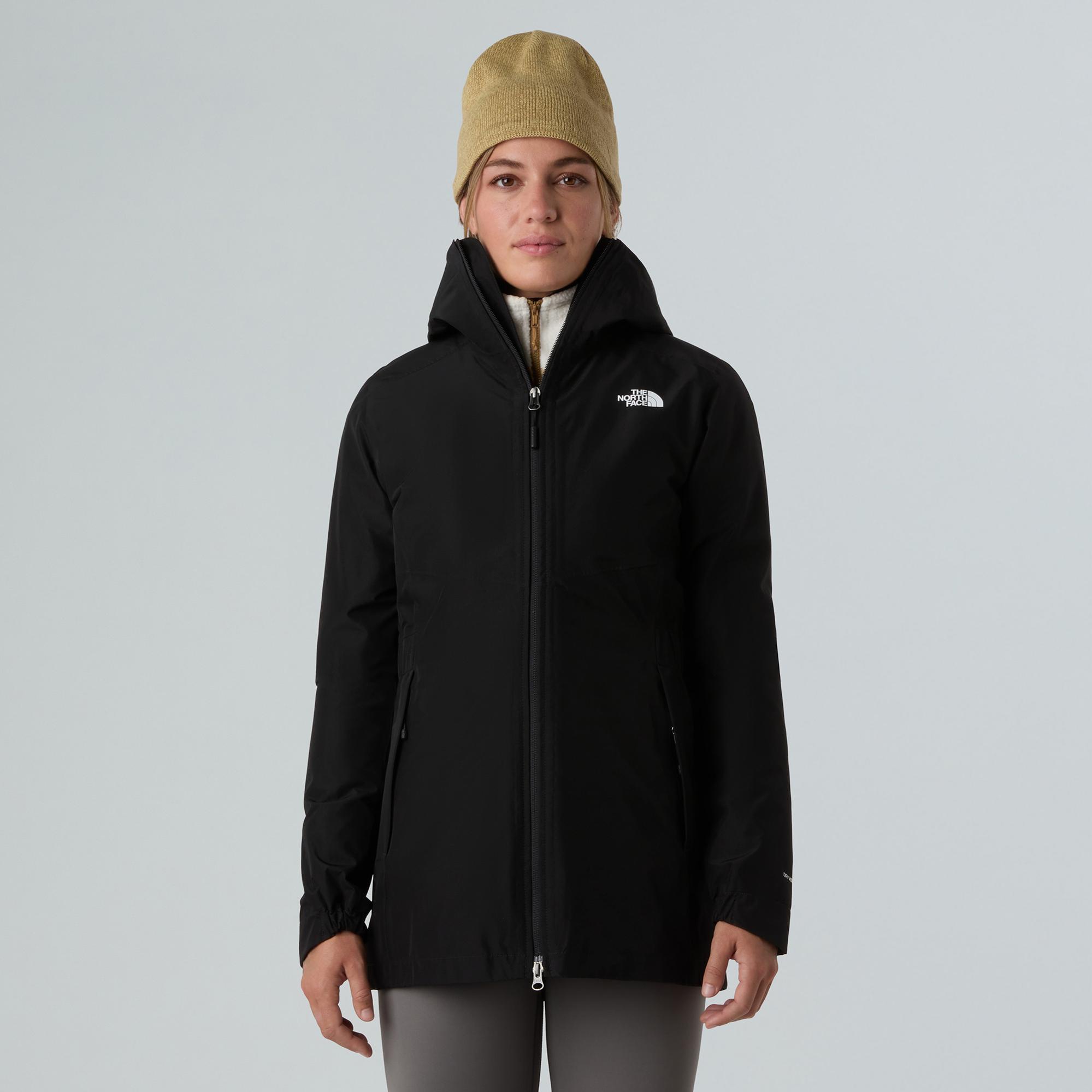 The North Face Hikesteller Parka Shell Kadın Siyah Outdoor Mont