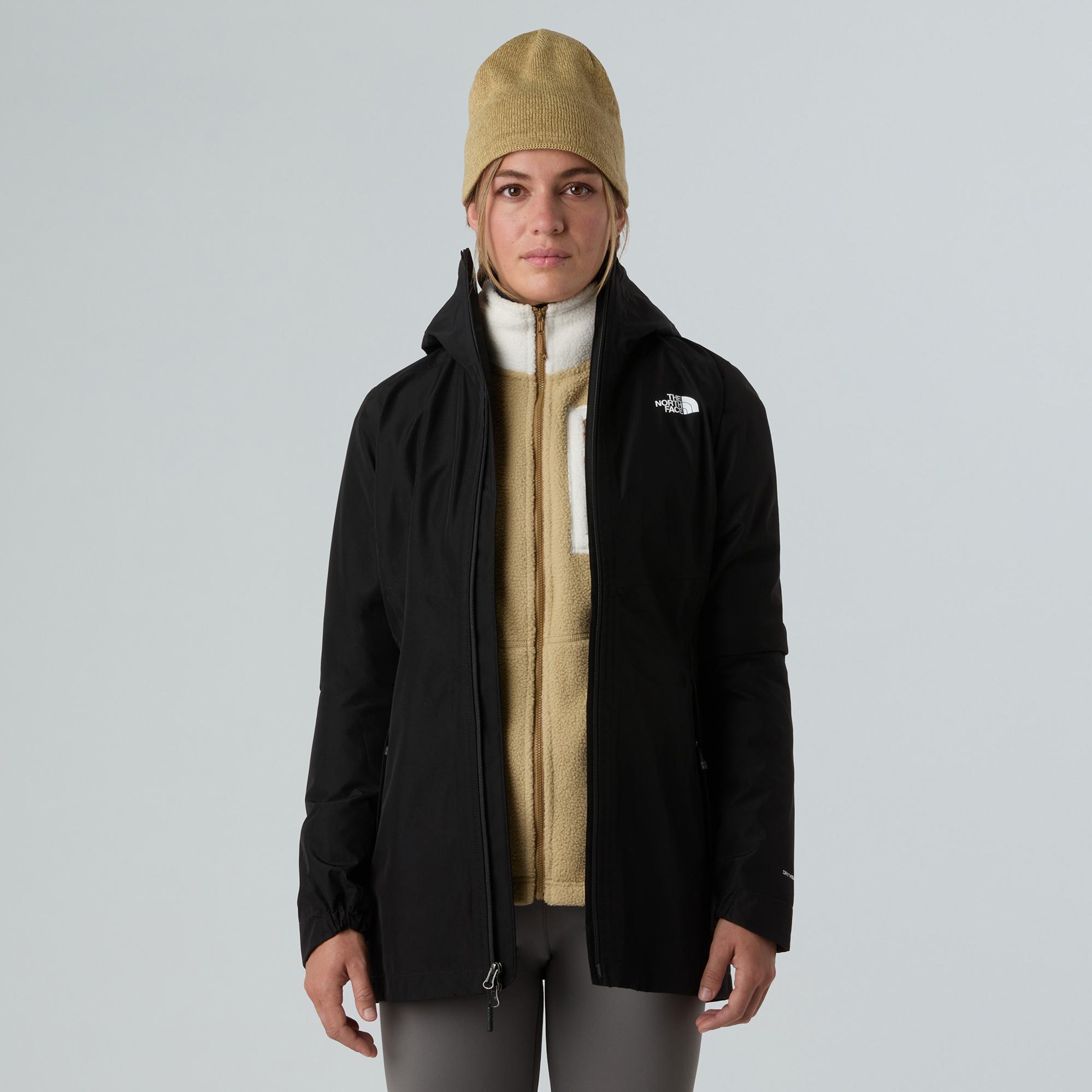 The North Face Hikesteller Parka Shell Kadın Siyah Outdoor Mont