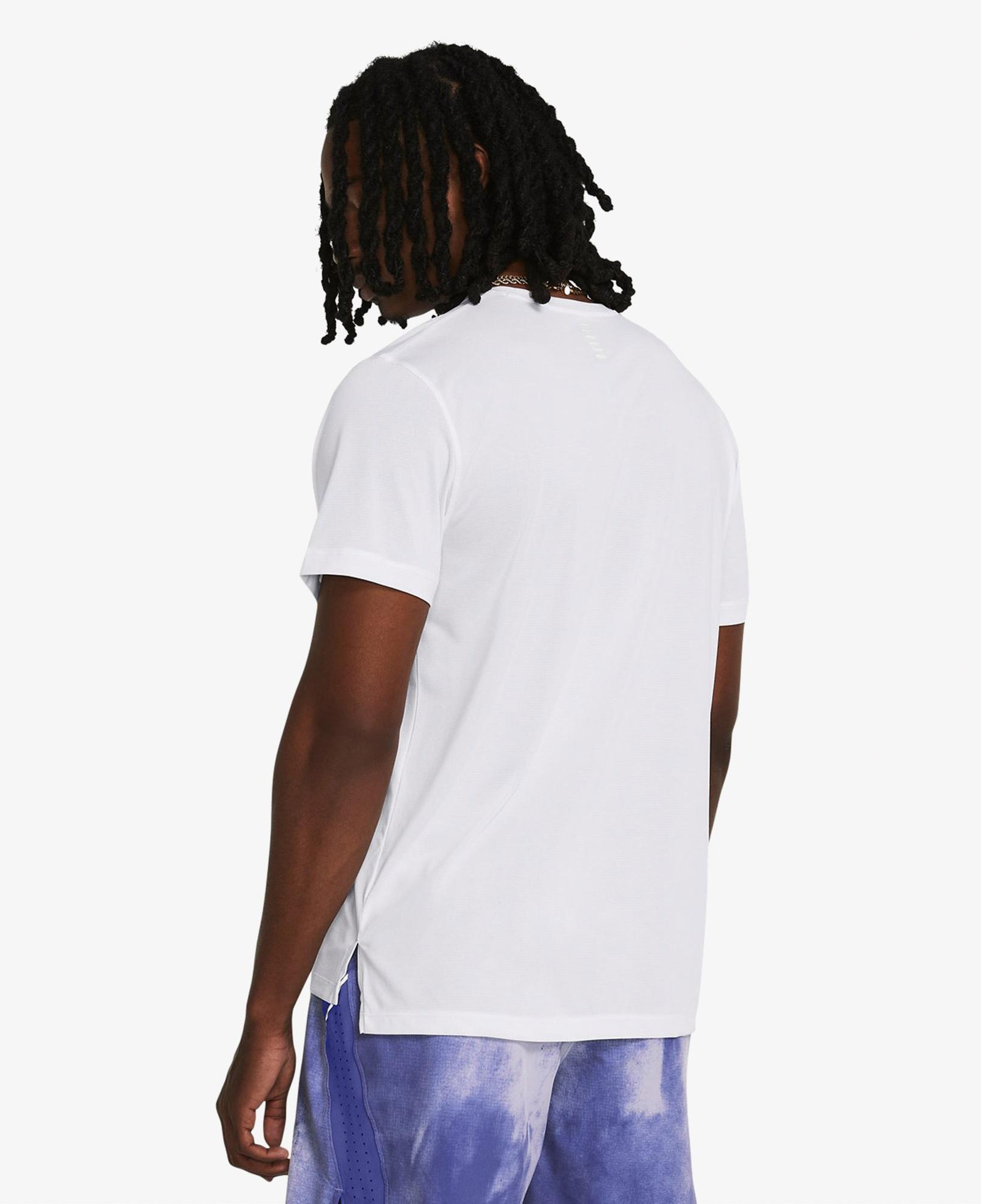 Under Armour Launch Erkek Beyaz Antrenman T-Shirt