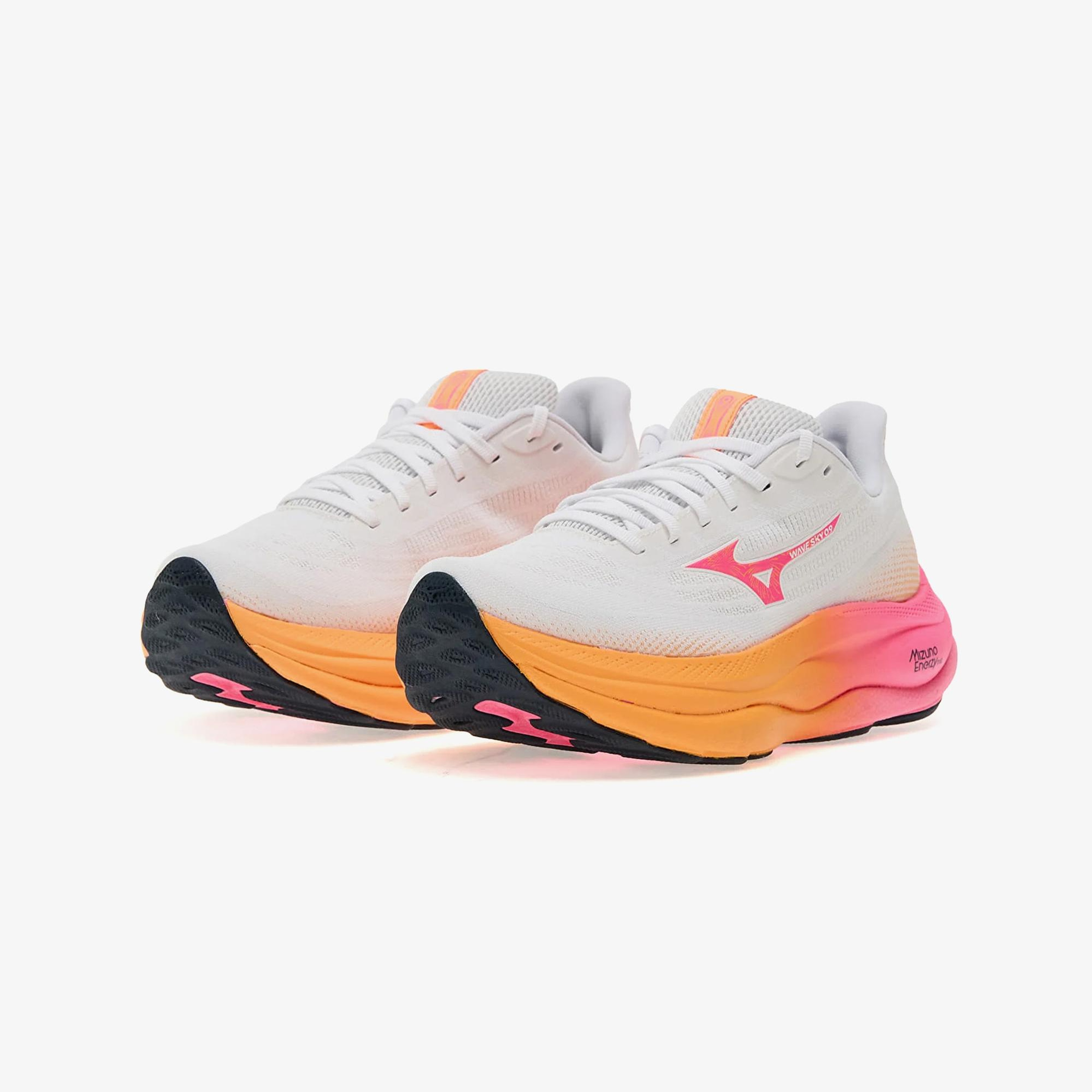 Mizuno Wave Sky 9 Unisex Beyaz Koşu Ayakkabısı