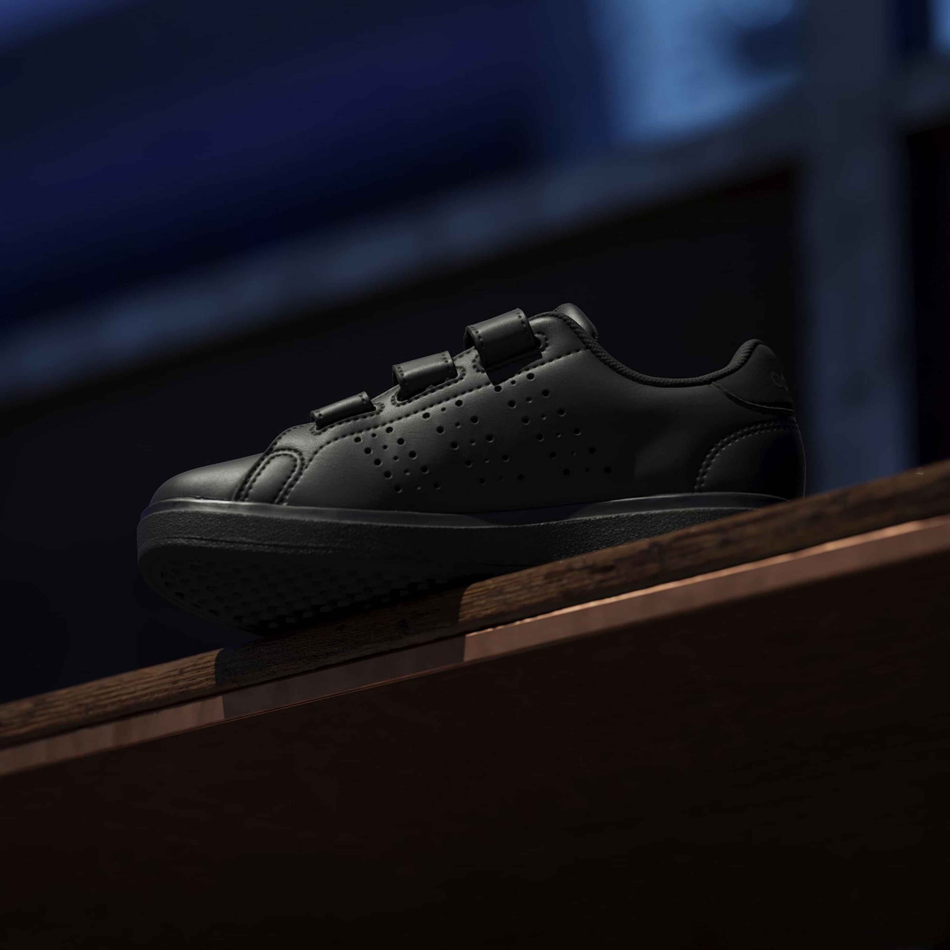 adidas Advantage Base 2.0 Çocuk Siyah Spor Ayakkabı