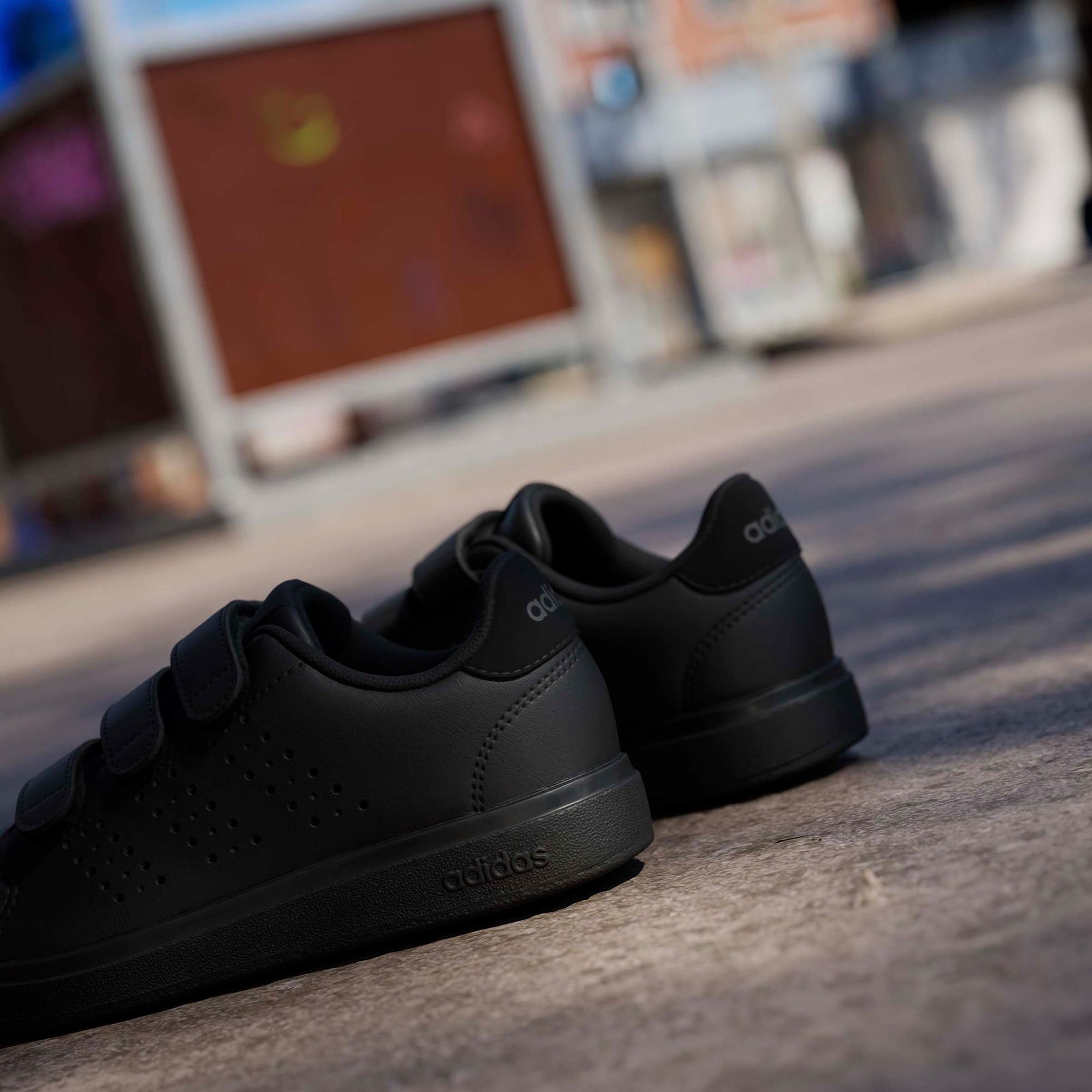 adidas Advantage Base 2.0 Çocuk Siyah Spor Ayakkabı