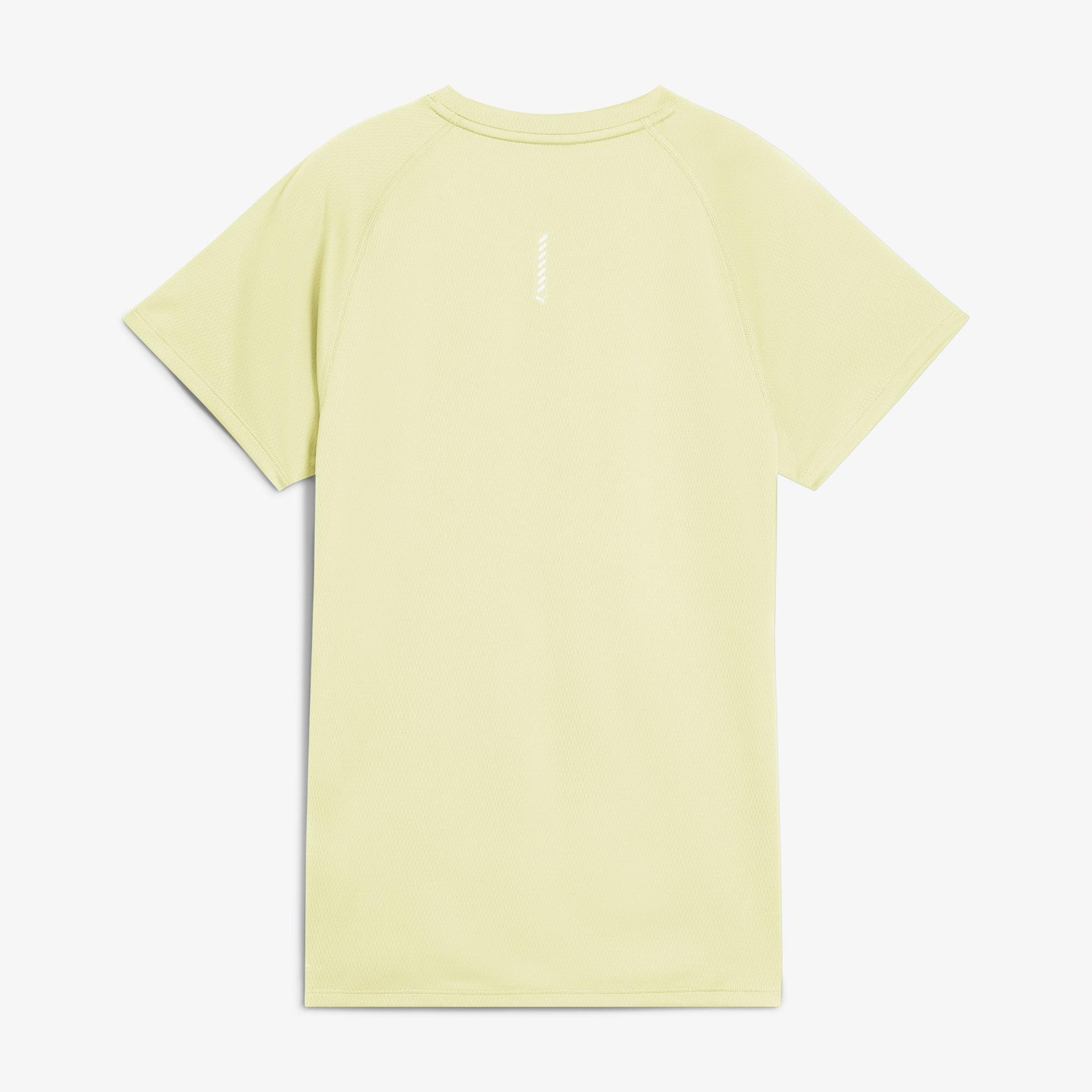 Puma Run Velocity W (Poly) Kadın Sarı Koşu T-Shirt