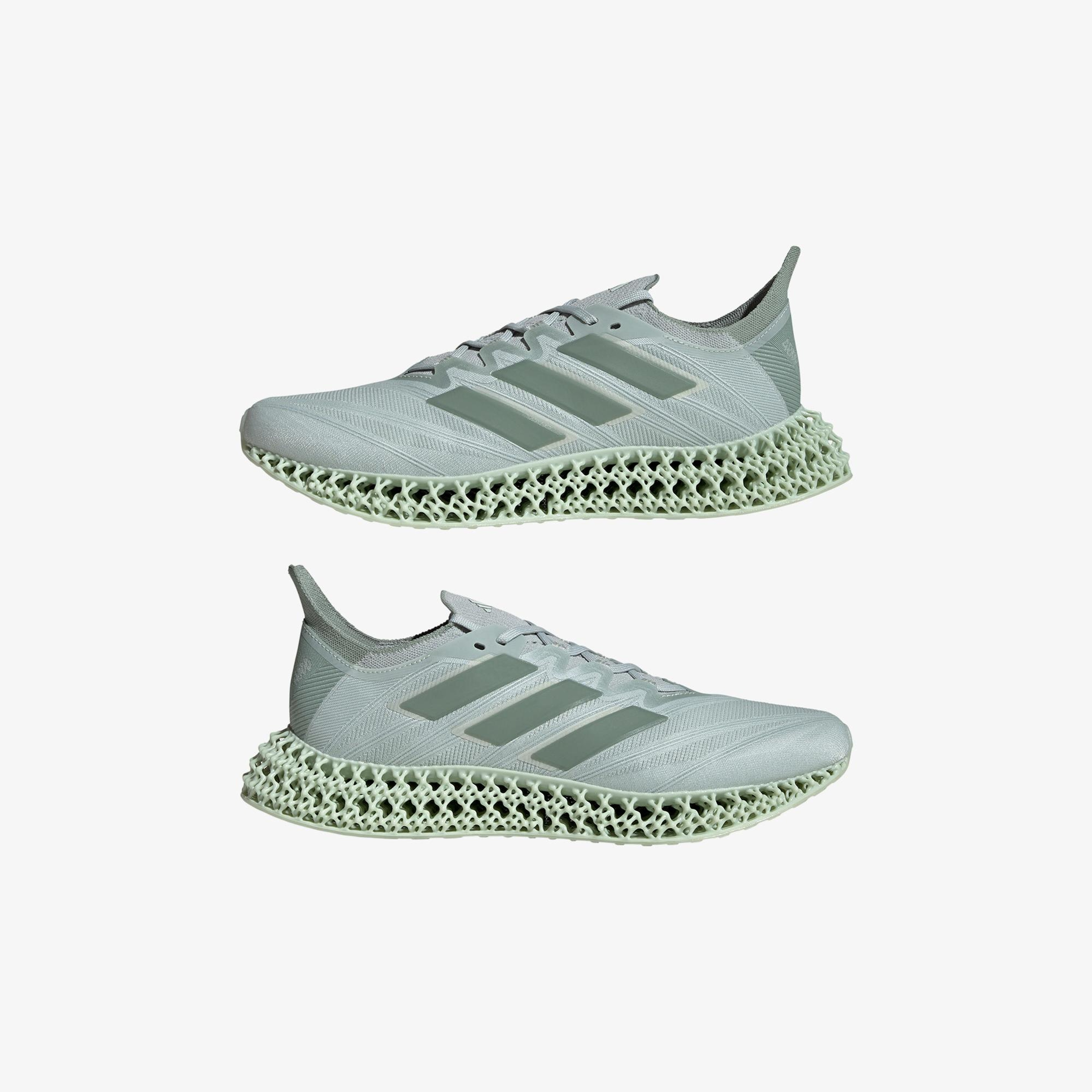adidas 4Dfwd 4 Erkek Gri Koşu Ayakkabısı