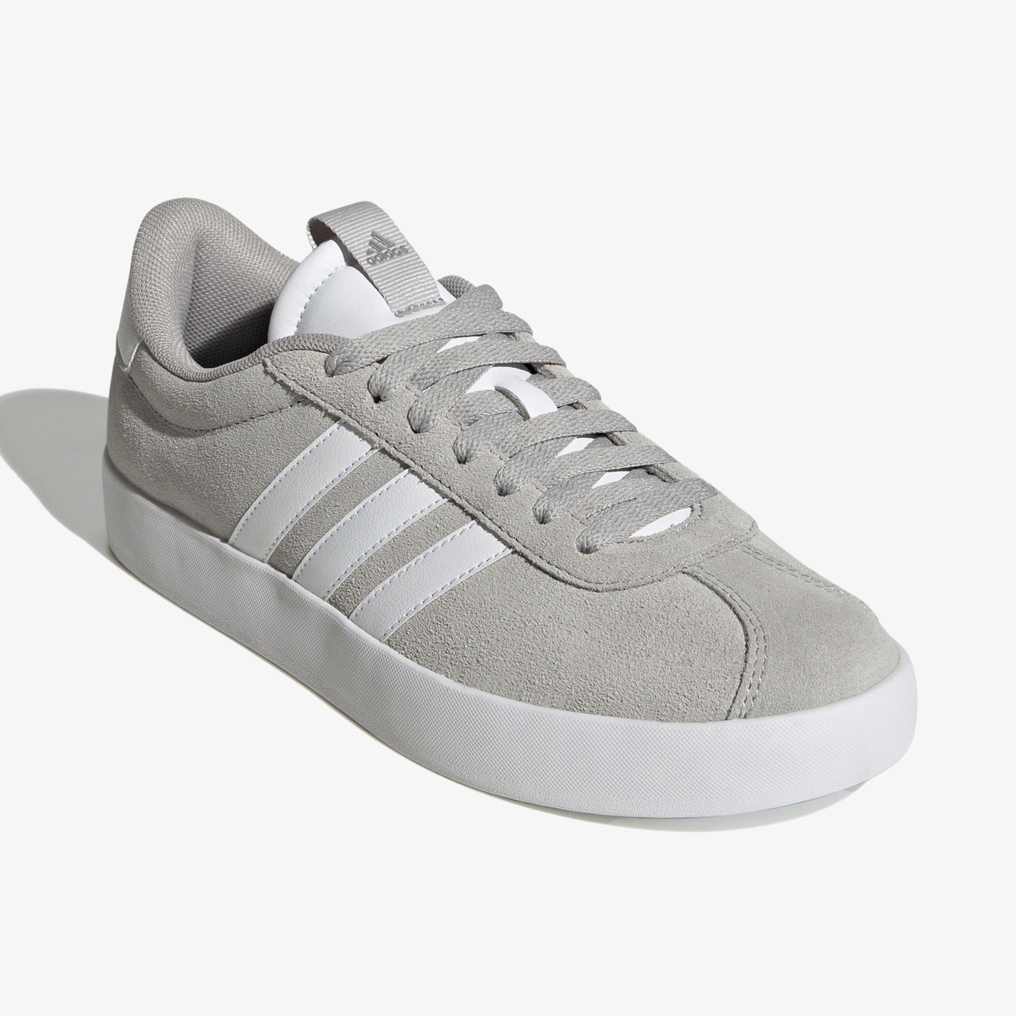 adidas VL Court 3.0 Kadın Gri Spor Ayakkabı