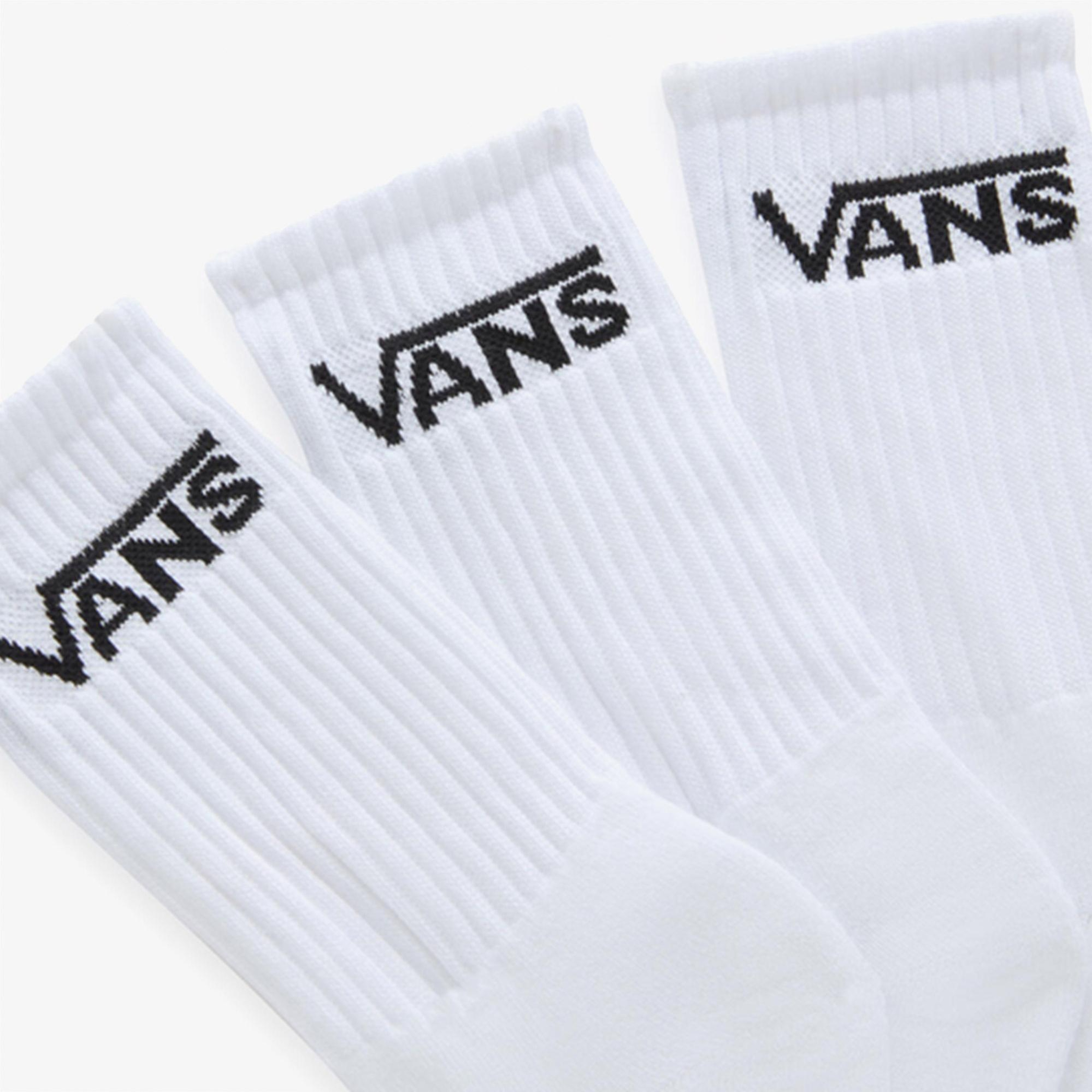 Vans Classic Vans Crew Çocuk Beyaz Çorap
