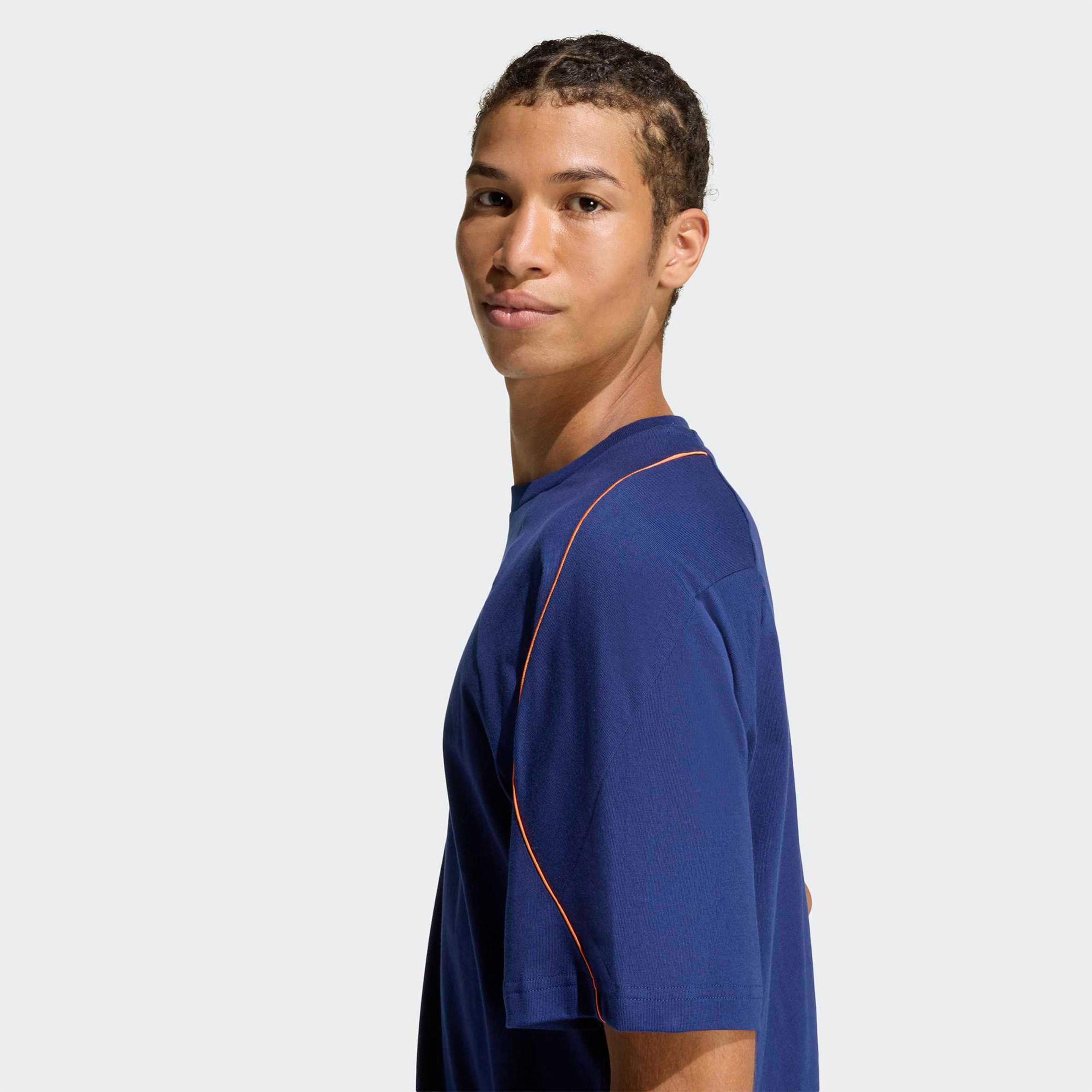 adidas Stadium Erkek Mavi Antrenman T-Shirt