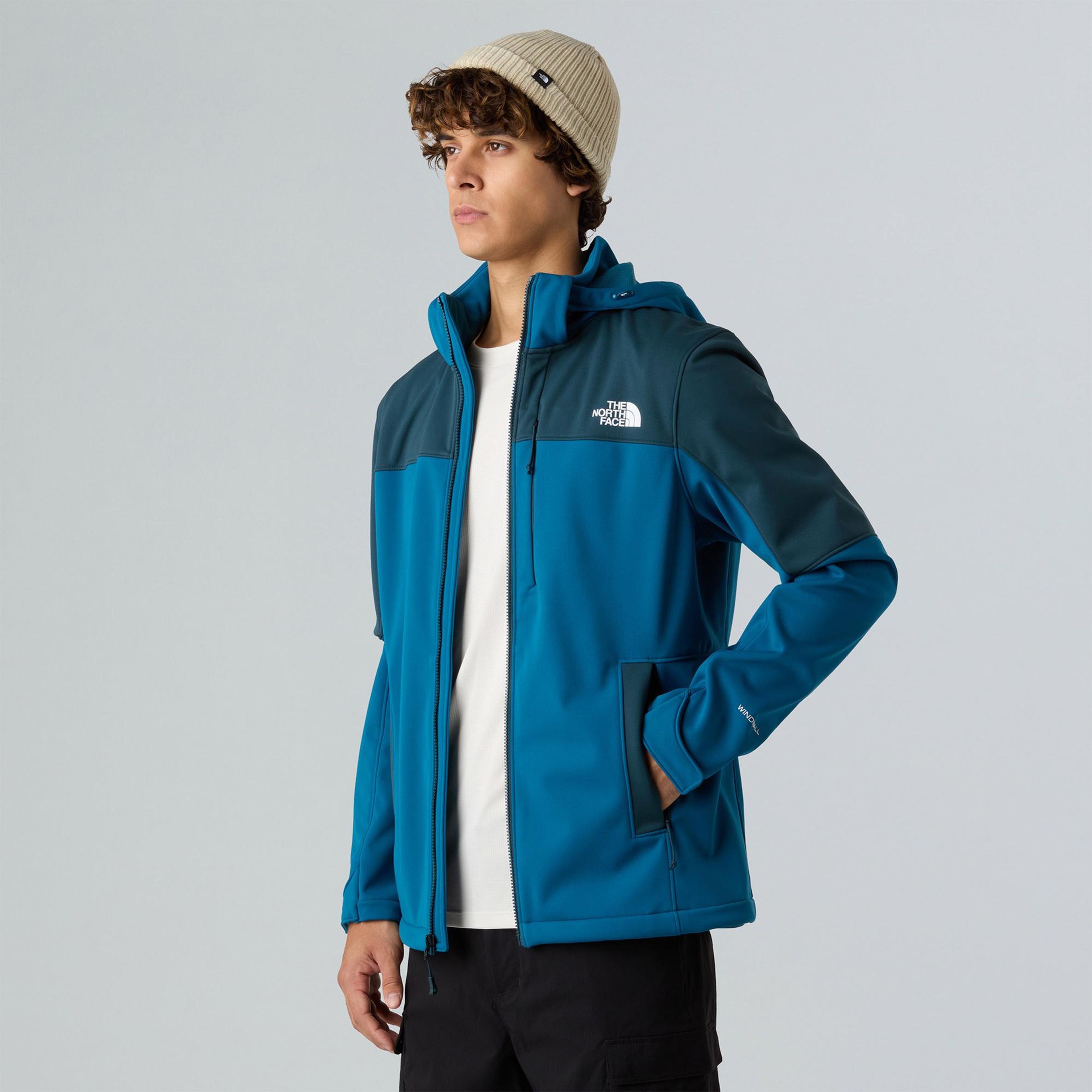 The North Face Diablo Softshell Detachable Hood Erkek Lacivert Outdoor Mont
