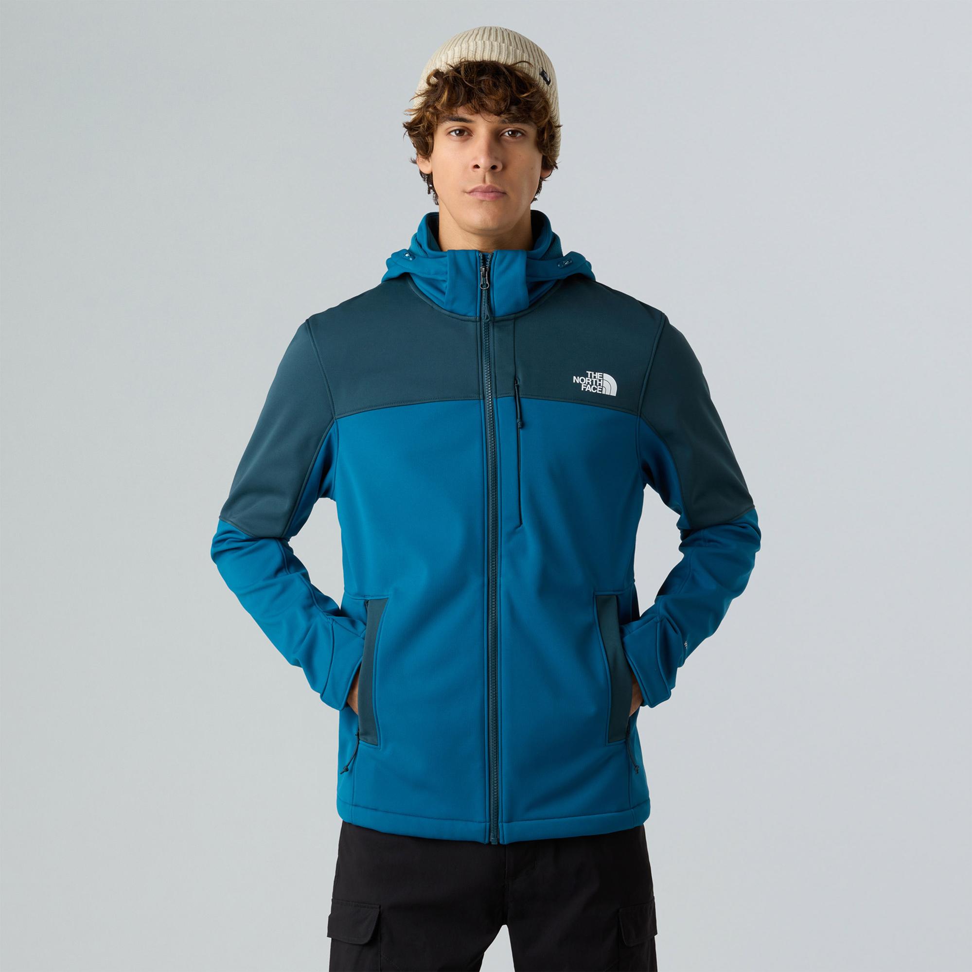 The North Face Diablo Softshell Detachable Hood Erkek Lacivert Outdoor Mont