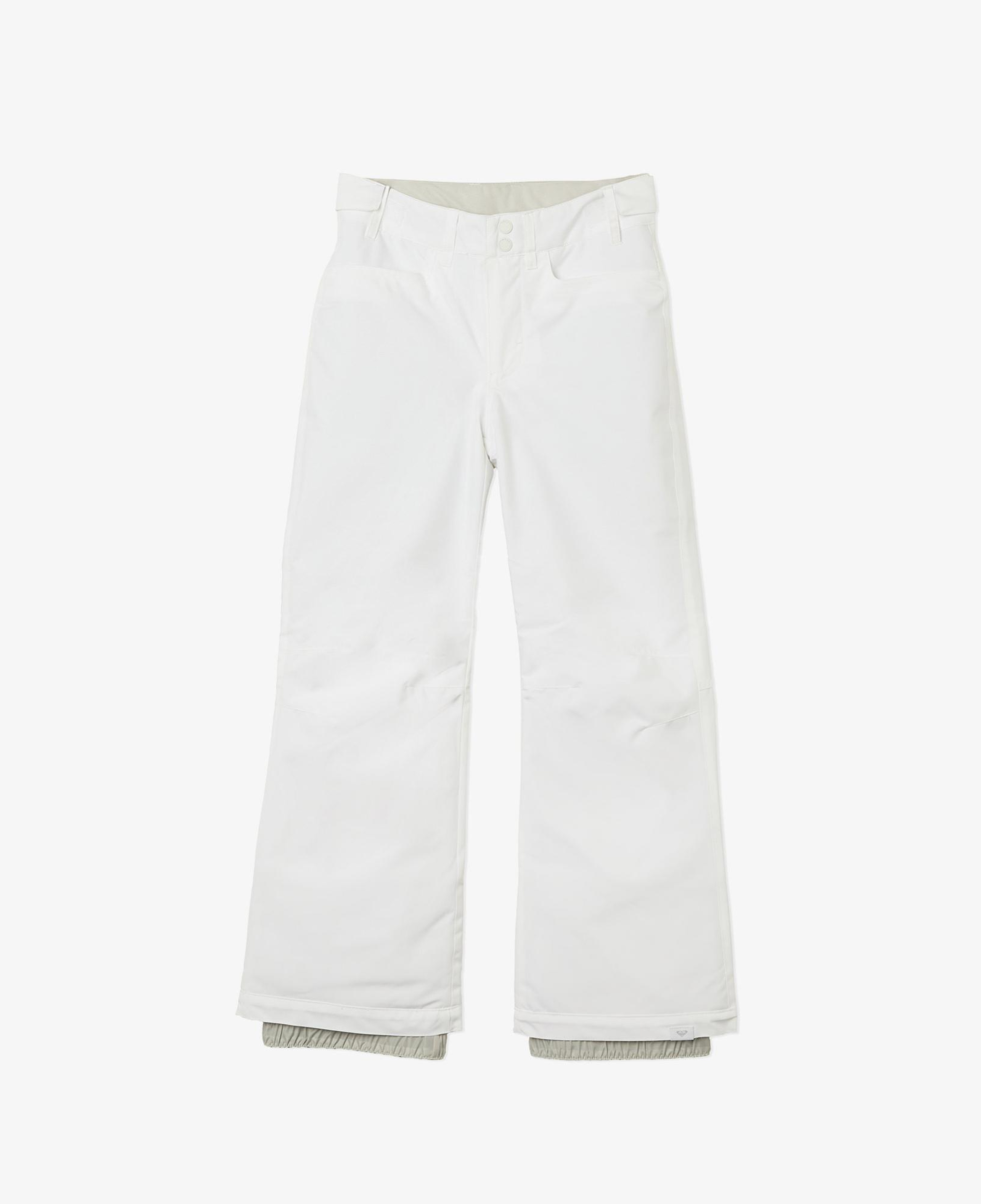 Roxy Backyard Pt Çocuk Beyaz Snowboard Pantolonu