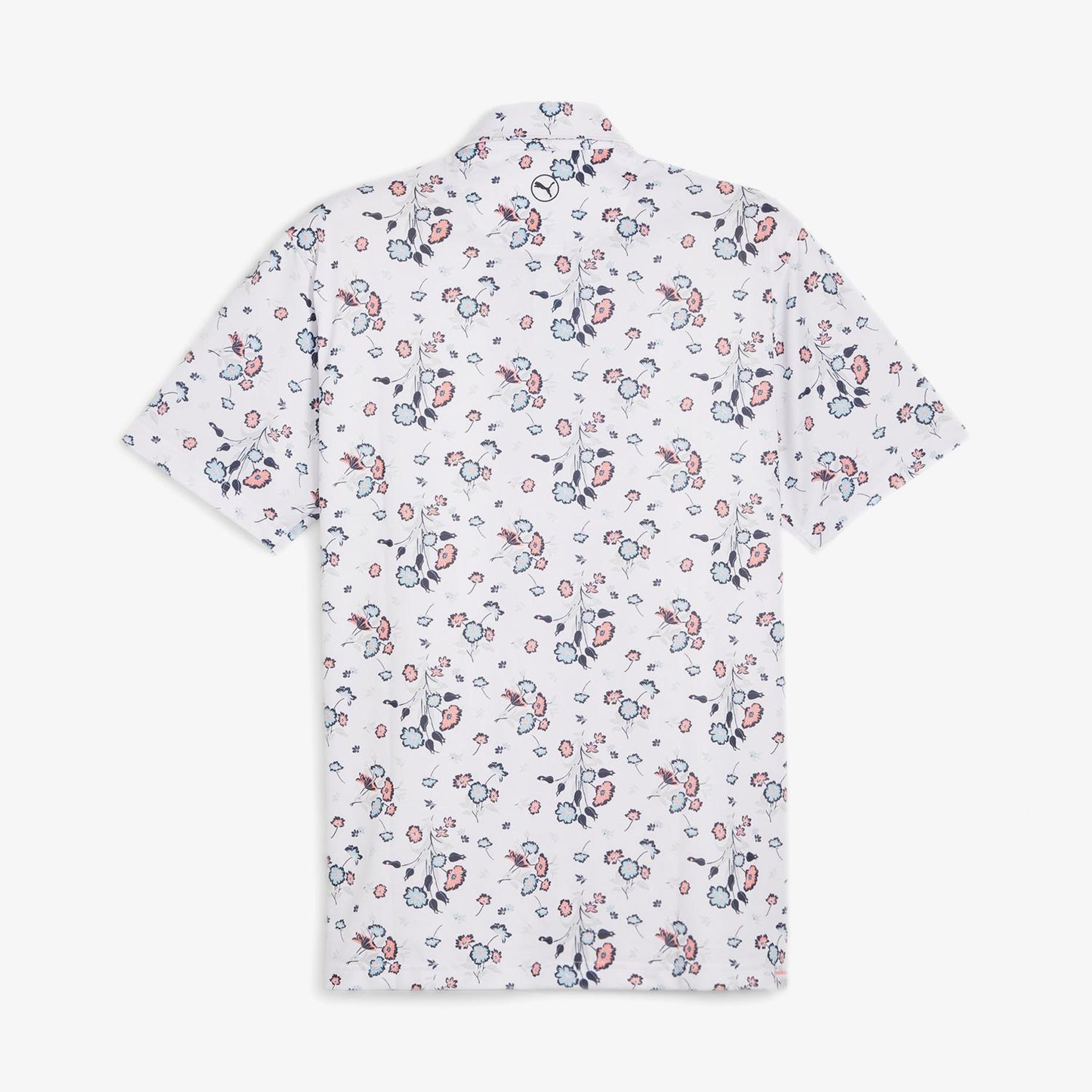 Puma Heirloom Erkek Beyaz Desenli Polo