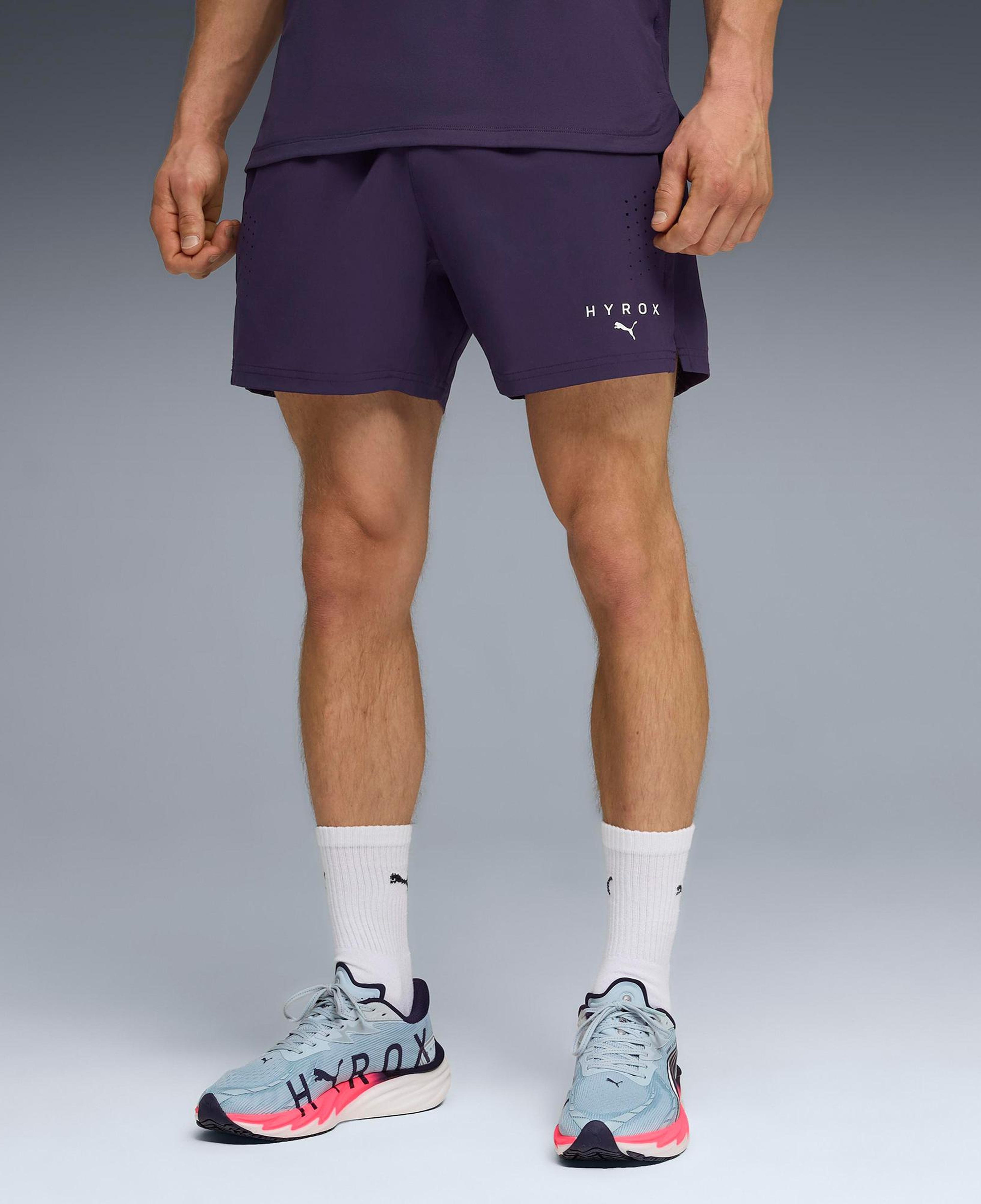 Puma x Hyrox Dryelite 5 Erkek Lacivert Antrenman Şortu