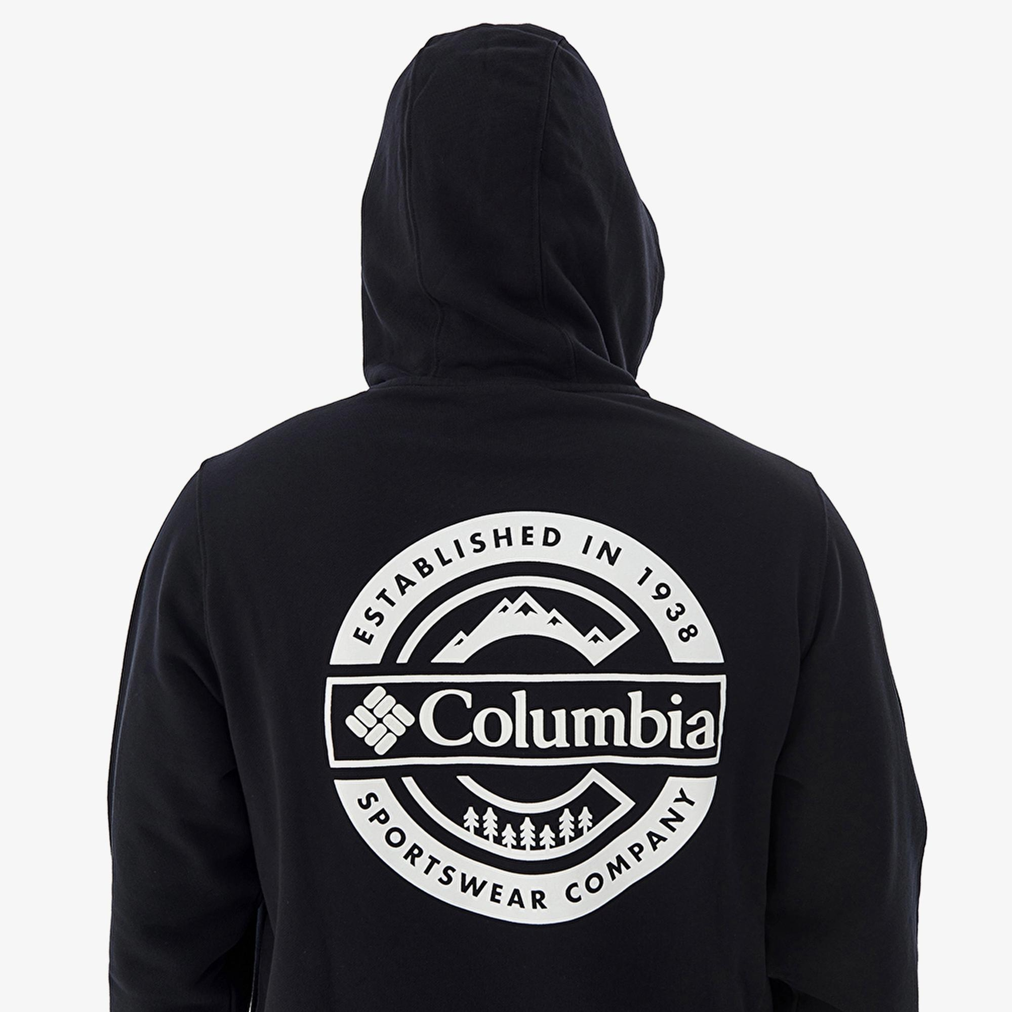 Columbia Nature and Back Erkek Siyah Günlük Sweatshirt