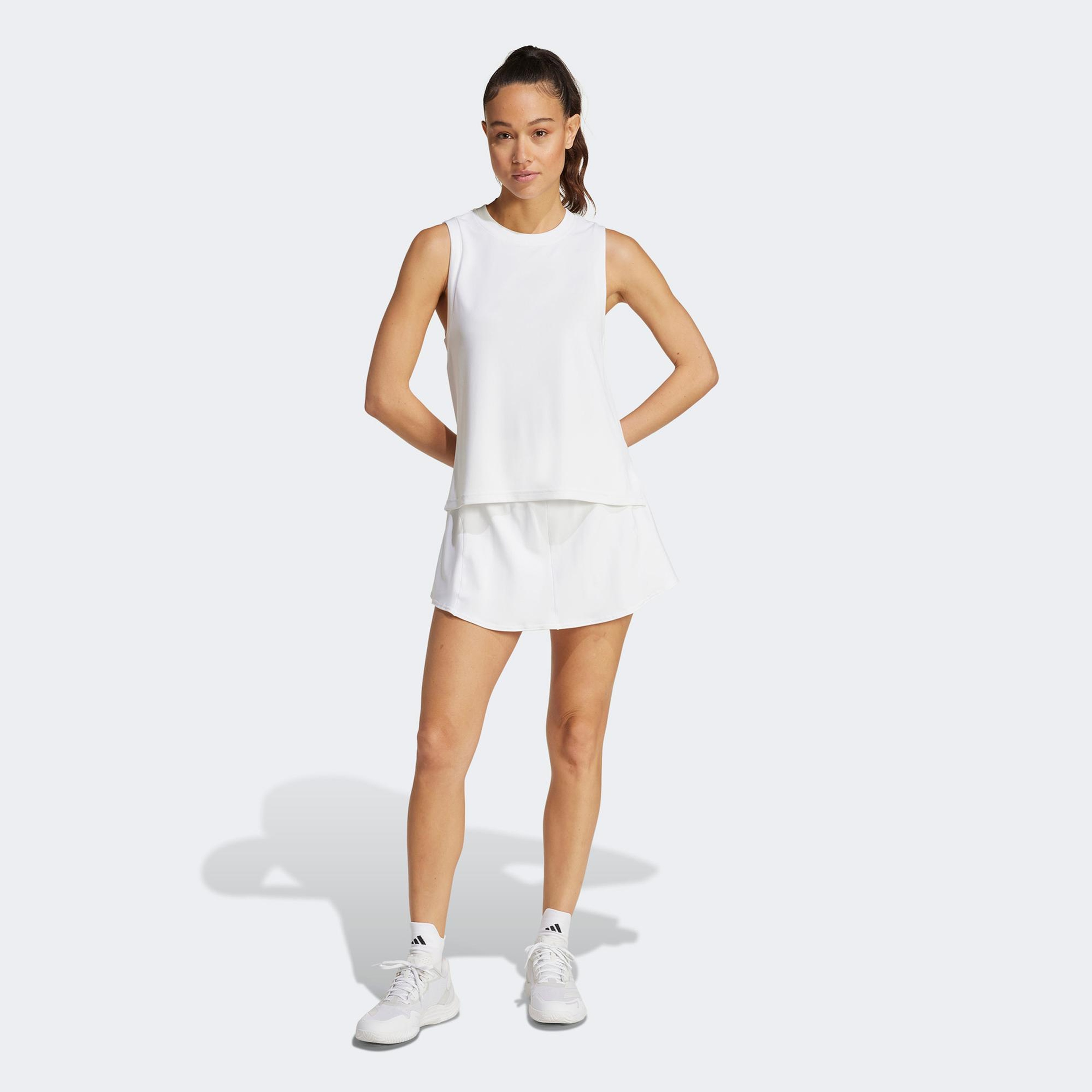 adidas Match Tank Kadın Beyaz Tenis Atleti