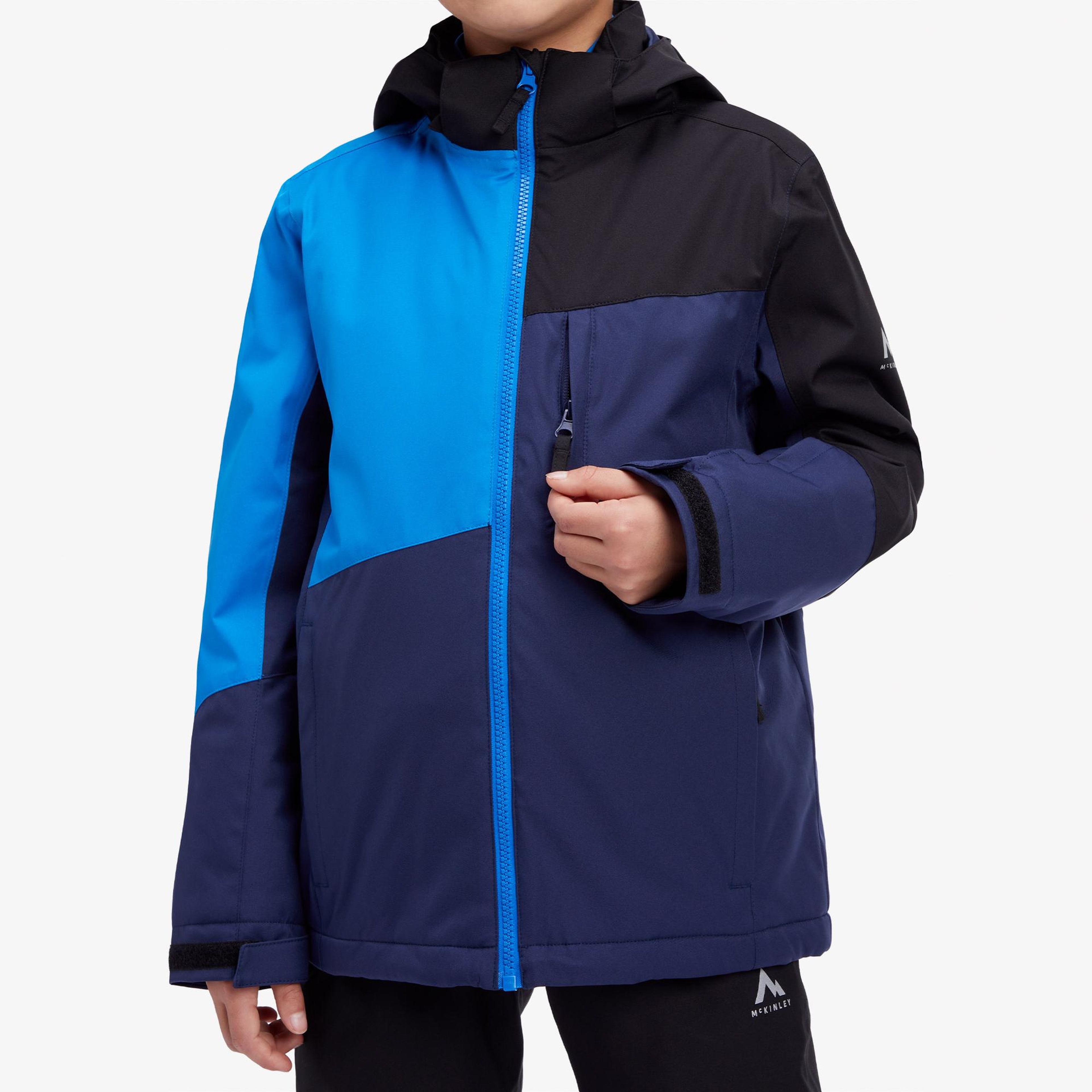 McKinley Stm David Aquamax Çocuk Mavi Kayak Montu