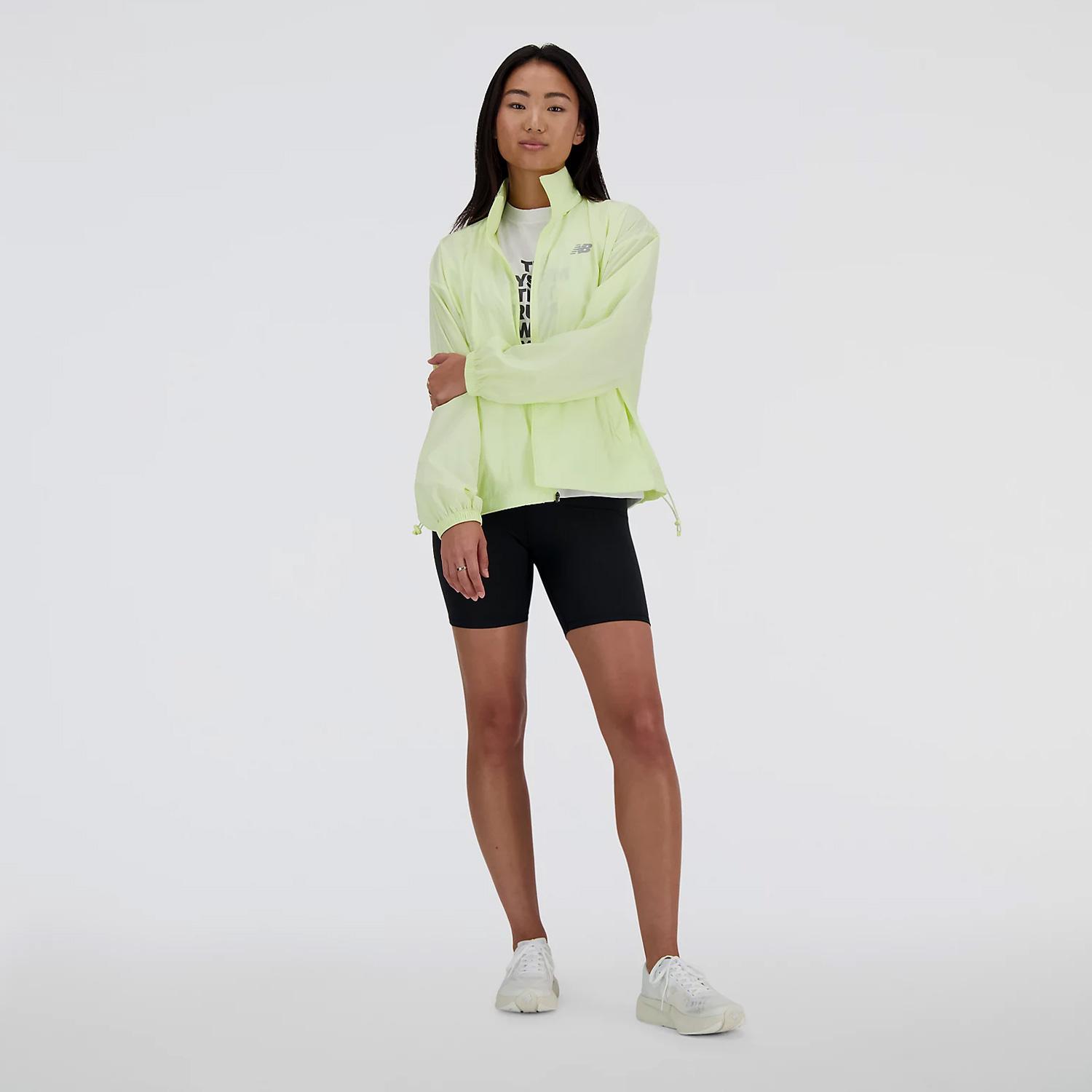 New Balance Athletics Kadın Sarı Outdoor Ceket