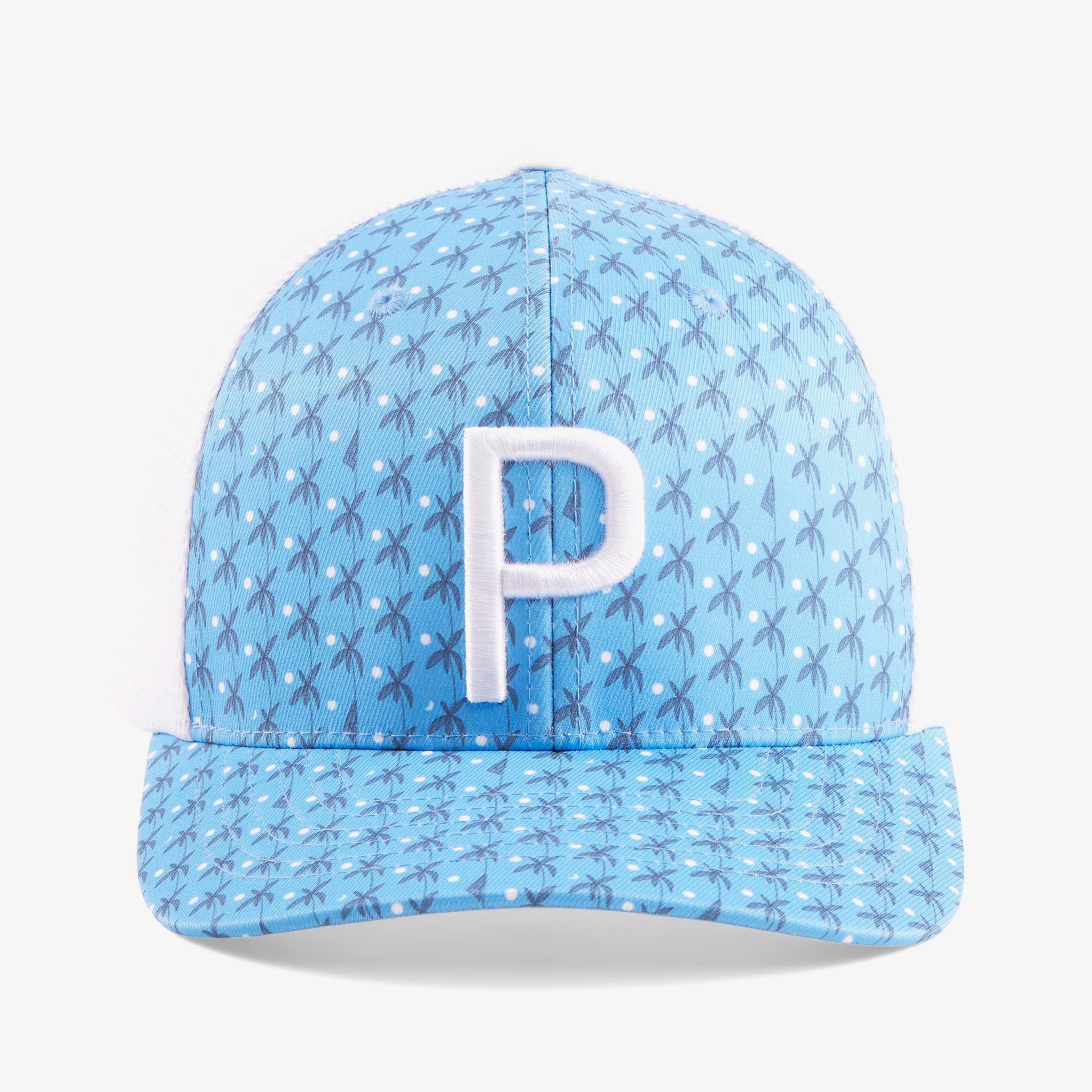 Puma Golf Pins & Palms Trucker P  Unisex Mavi Şapka