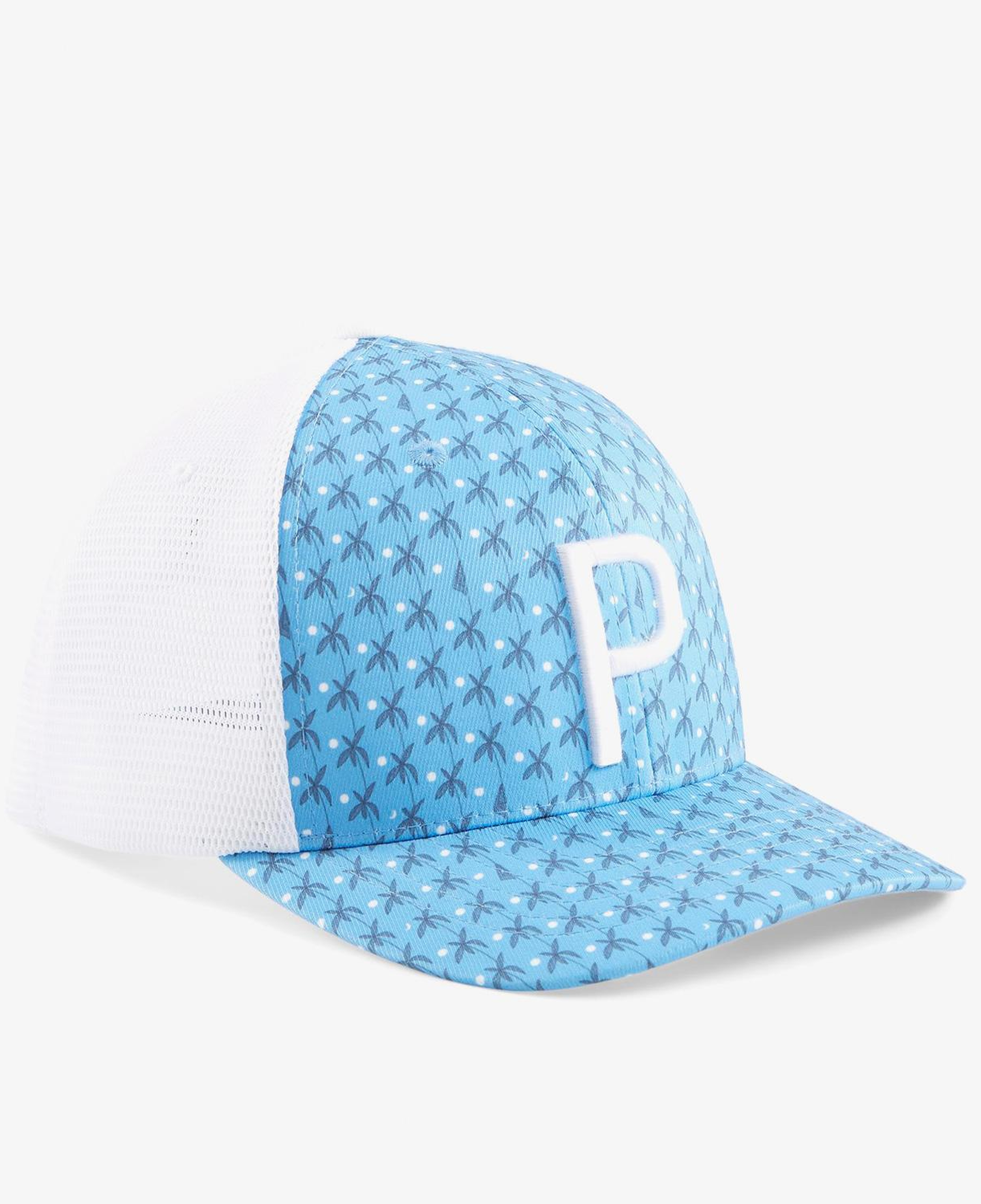 Puma Golf Pins & Palms Trucker P Unisex Mavi Şapka