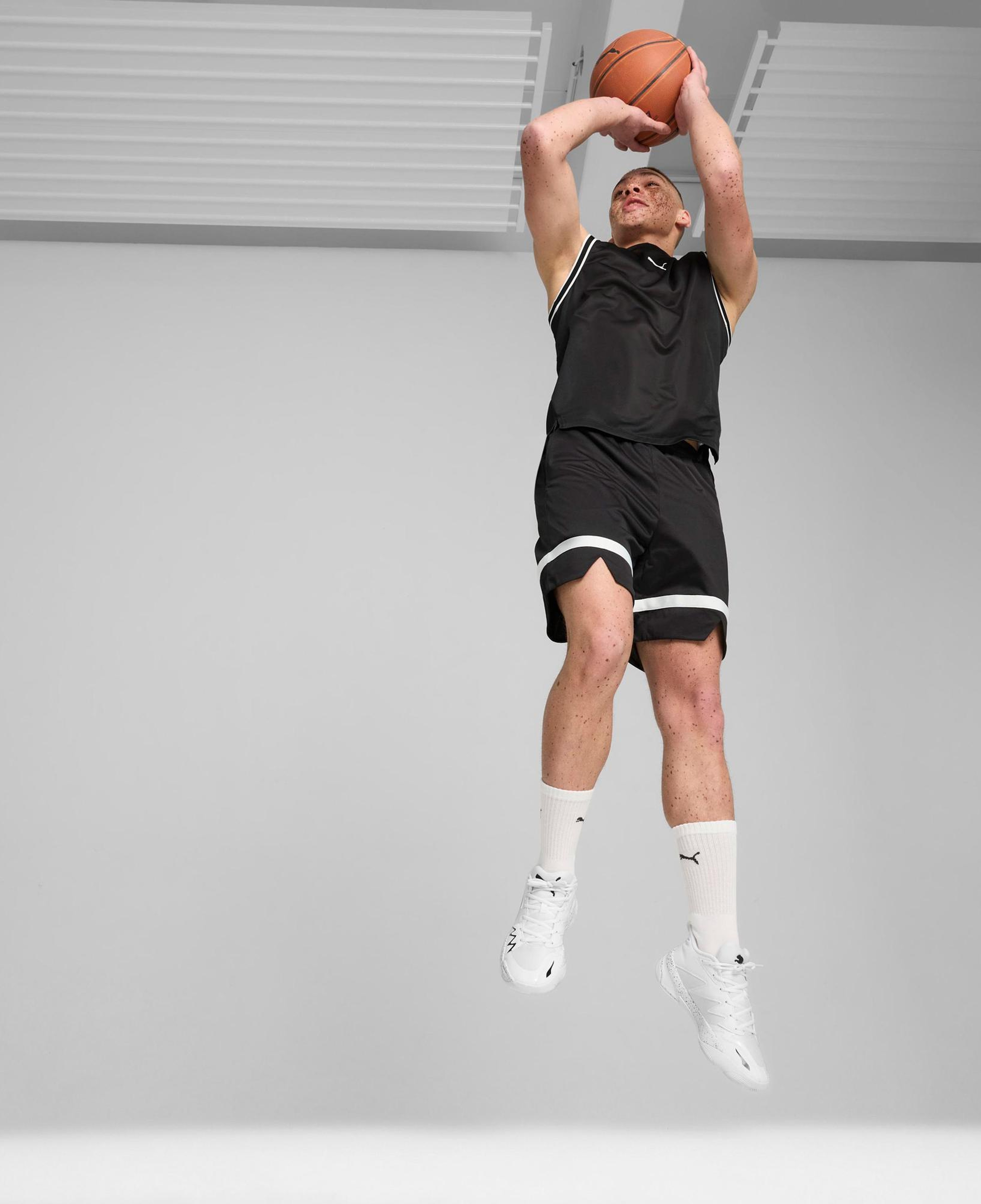 Puma Winning Shot Erkek Siyah Basketbol Atleti