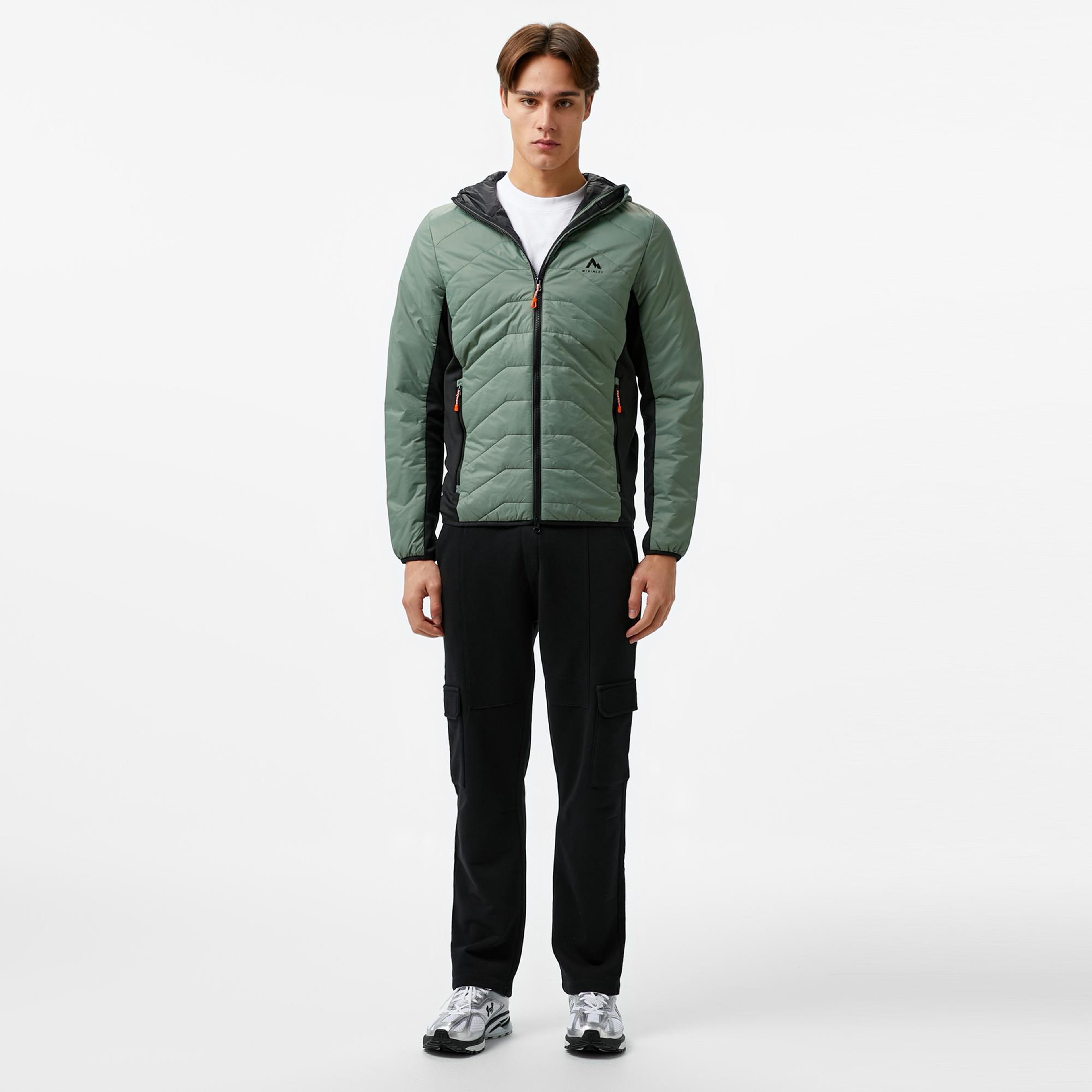 McKinley Savanna Fleece Hyb Erkek Yeşil Outdoor Mont
