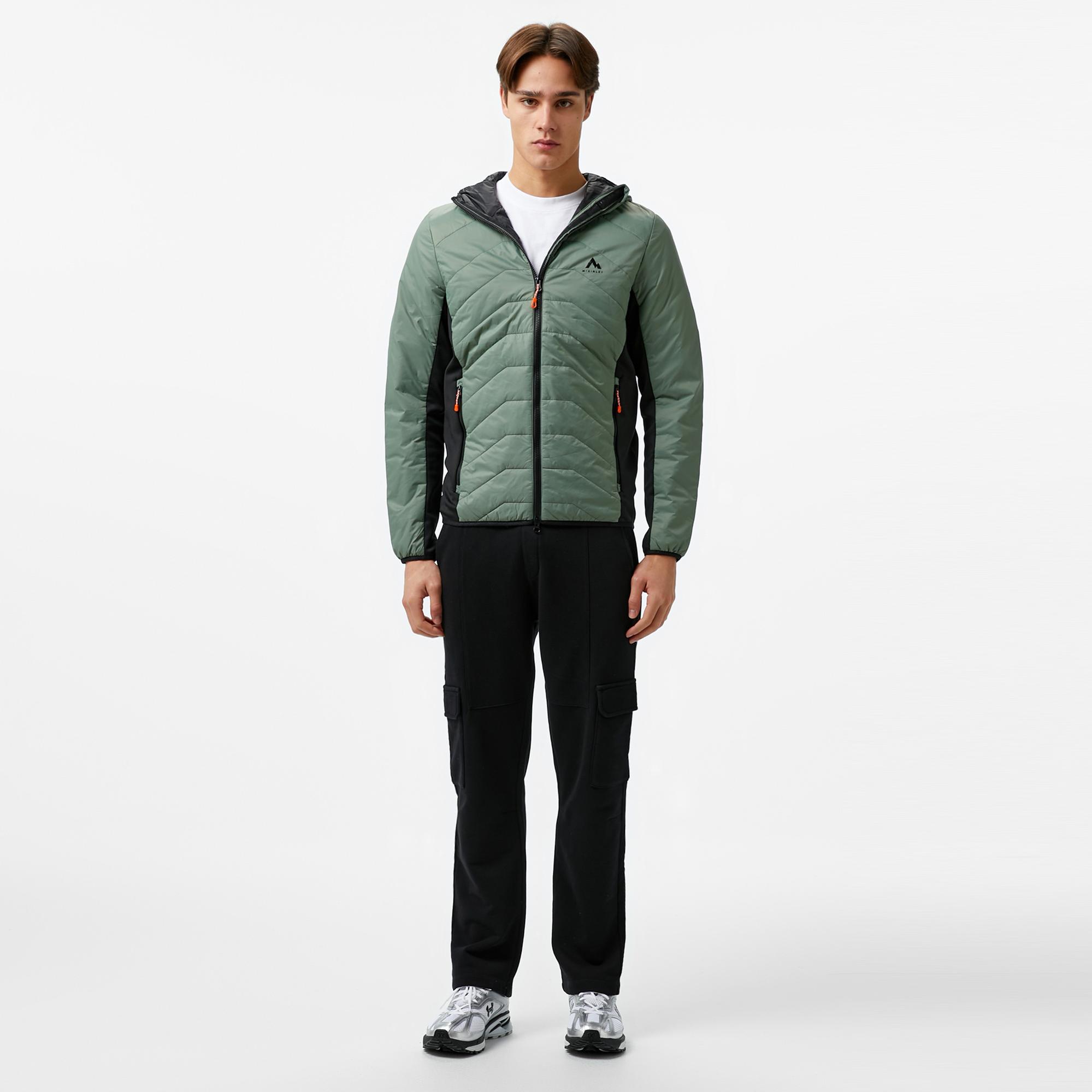 McKinley Savanna Fleece Hyb Erkek Yeşil Outdoor Mont