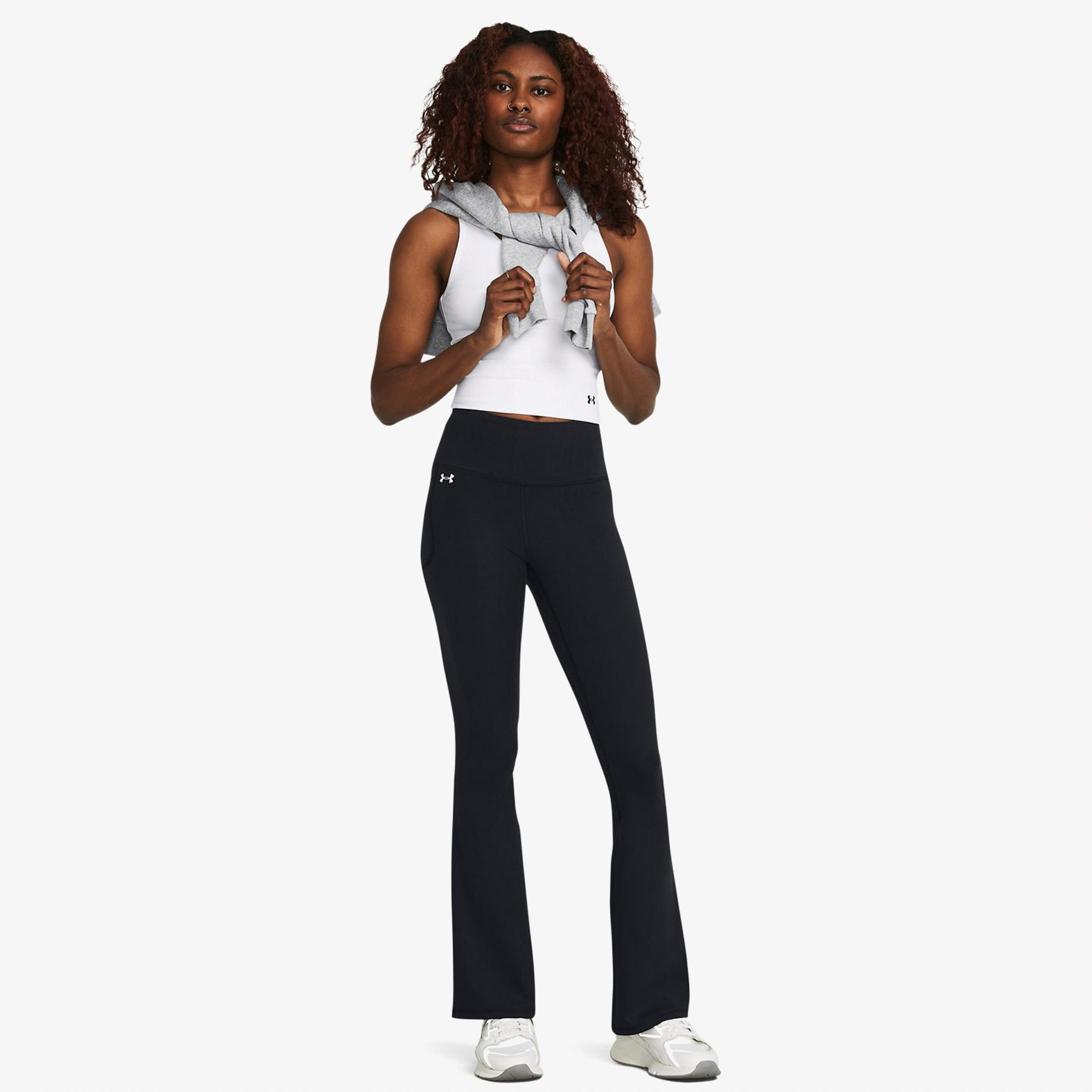 Under Armour Motion Flare Kadın Siyah Antrenman Eşofman Altı