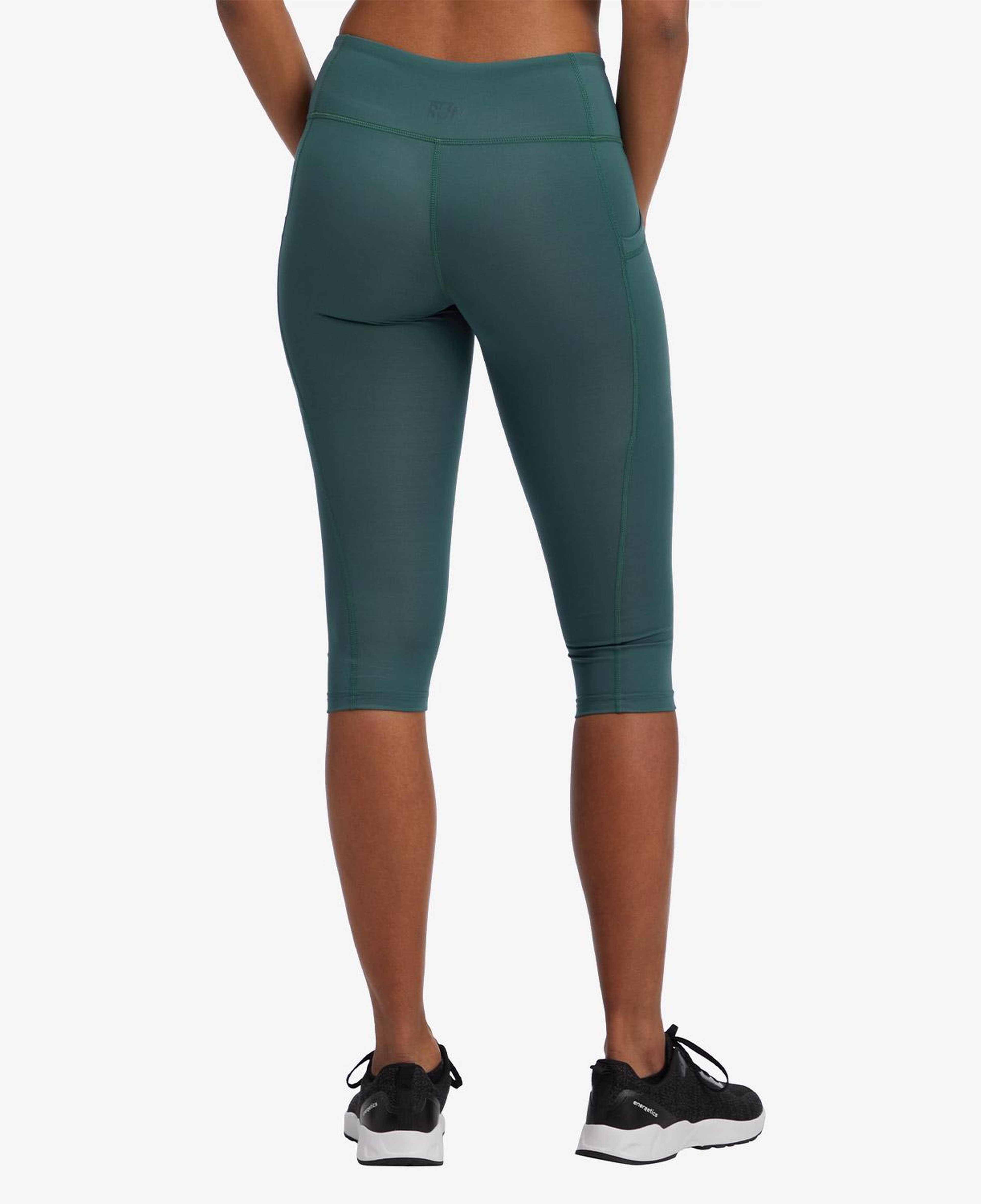 Energetics Corra 3/4 Kadın Yeşil Antrenman Taytı