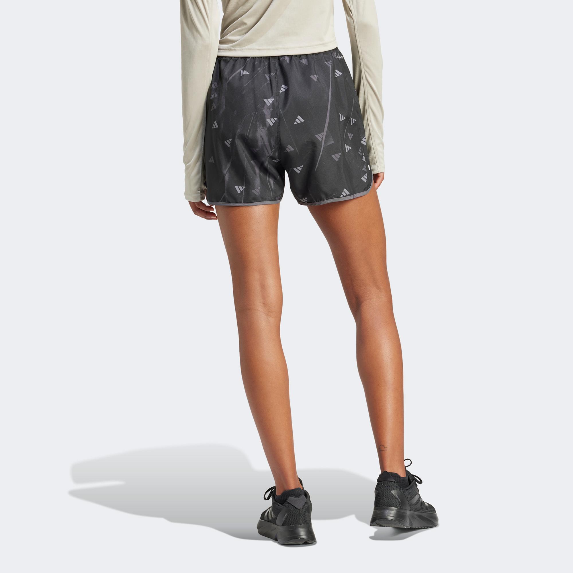 adidas Run It Bl Short Kadın Siyah Koşu Şortu