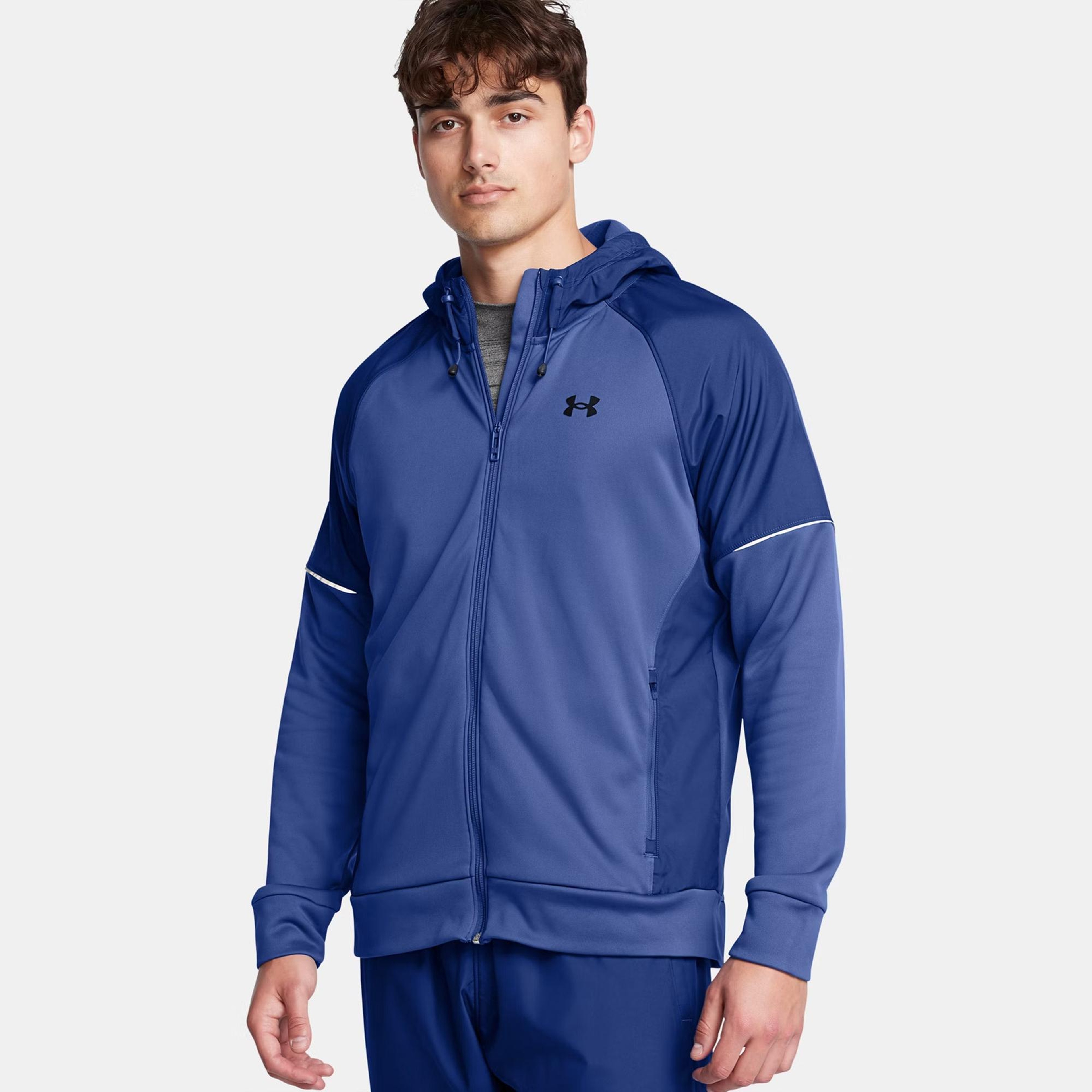 Under Armour AF Storm Erkek Mavi Günlük Sweatshirt