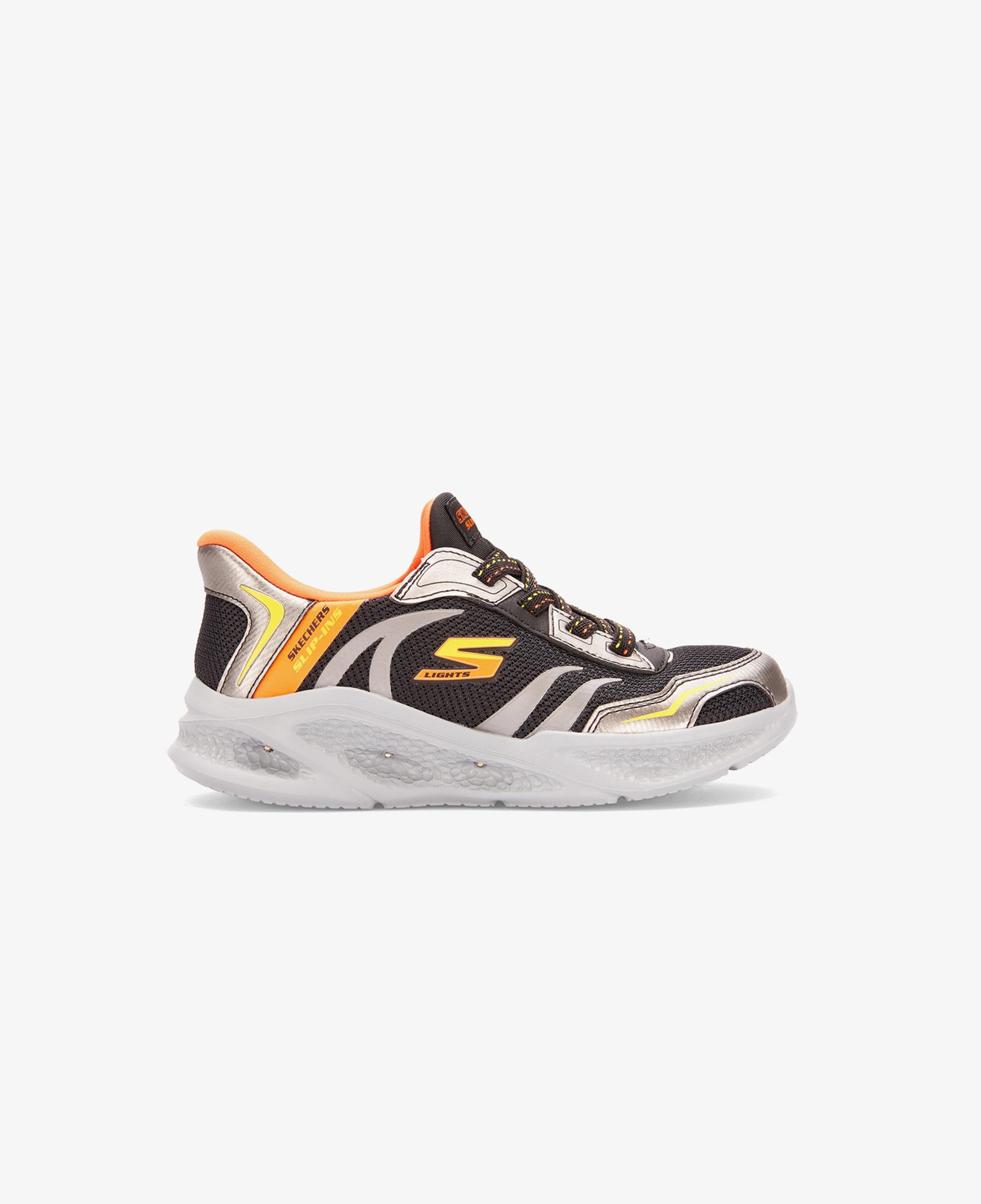 Skechers Meteor-Lights Çocuk Siyah Spor Ayakkabı