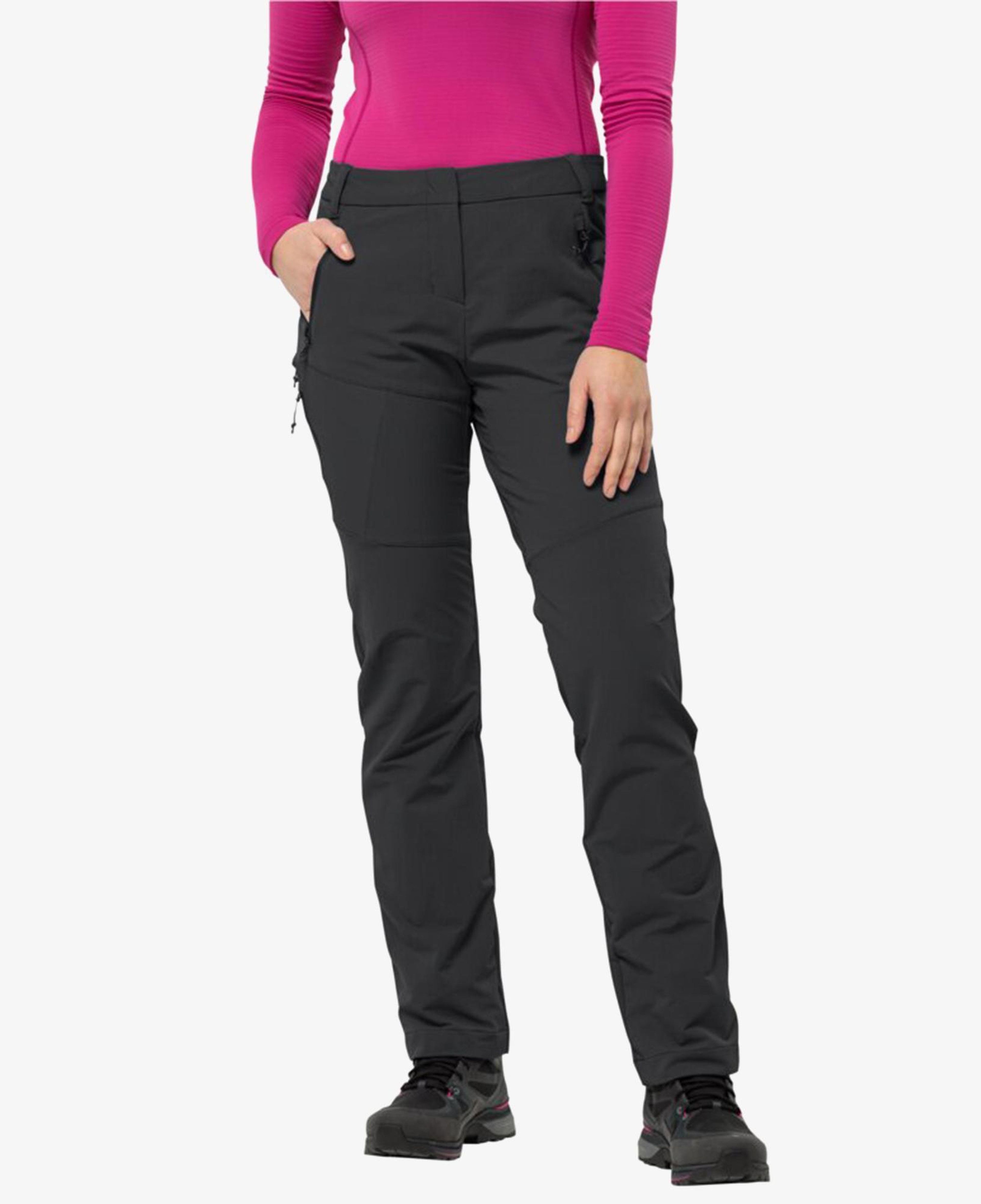 Jack Wolfskin Winter Glastal Kadın Siyah Outdoor Pantolon