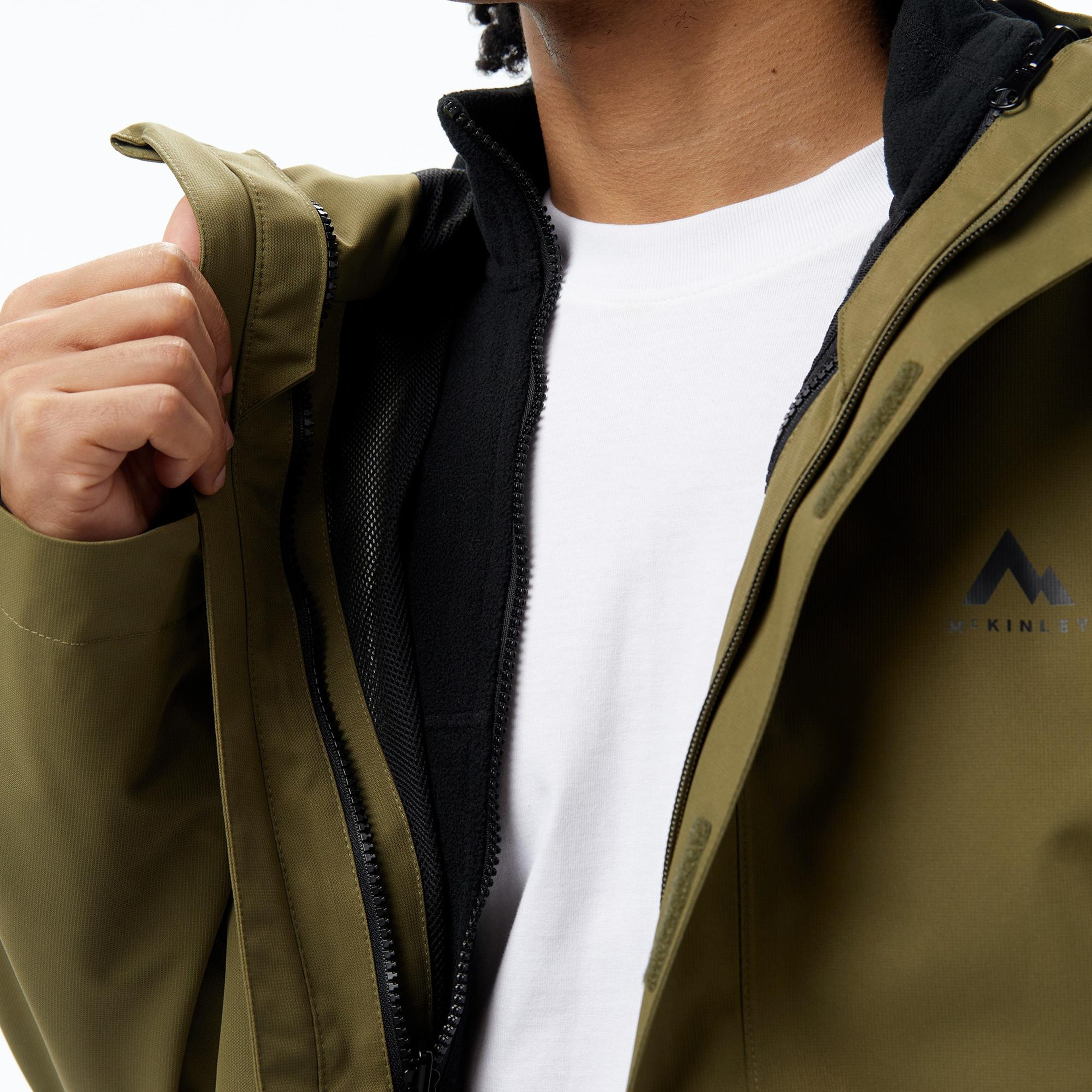 McKinley Terang 3in1 Erkek Haki Mont
