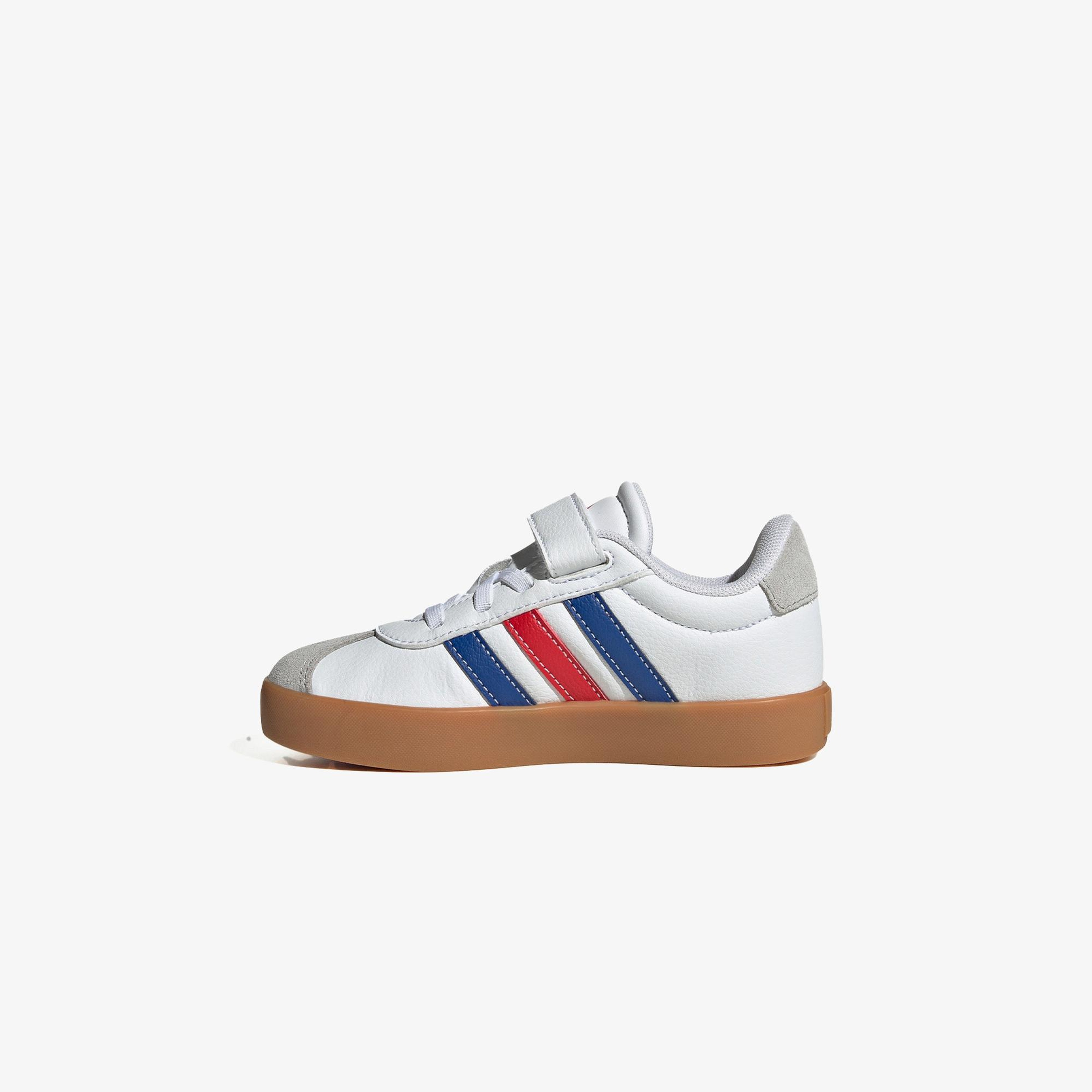 adidas VL Court 3.0 Skateboarding Çocuk Beyaz Spor Ayakkabı