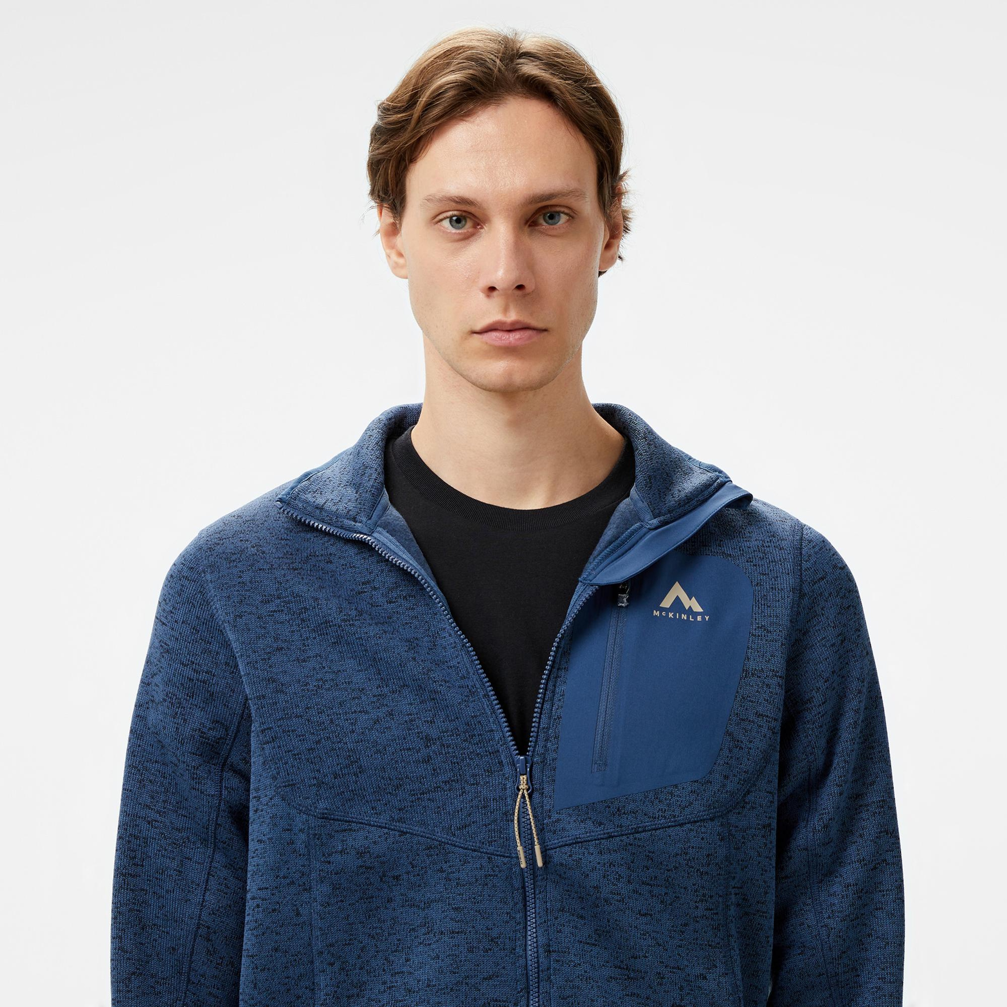 McKinley Skeena III Erkek Mavi Outdoor Ceket