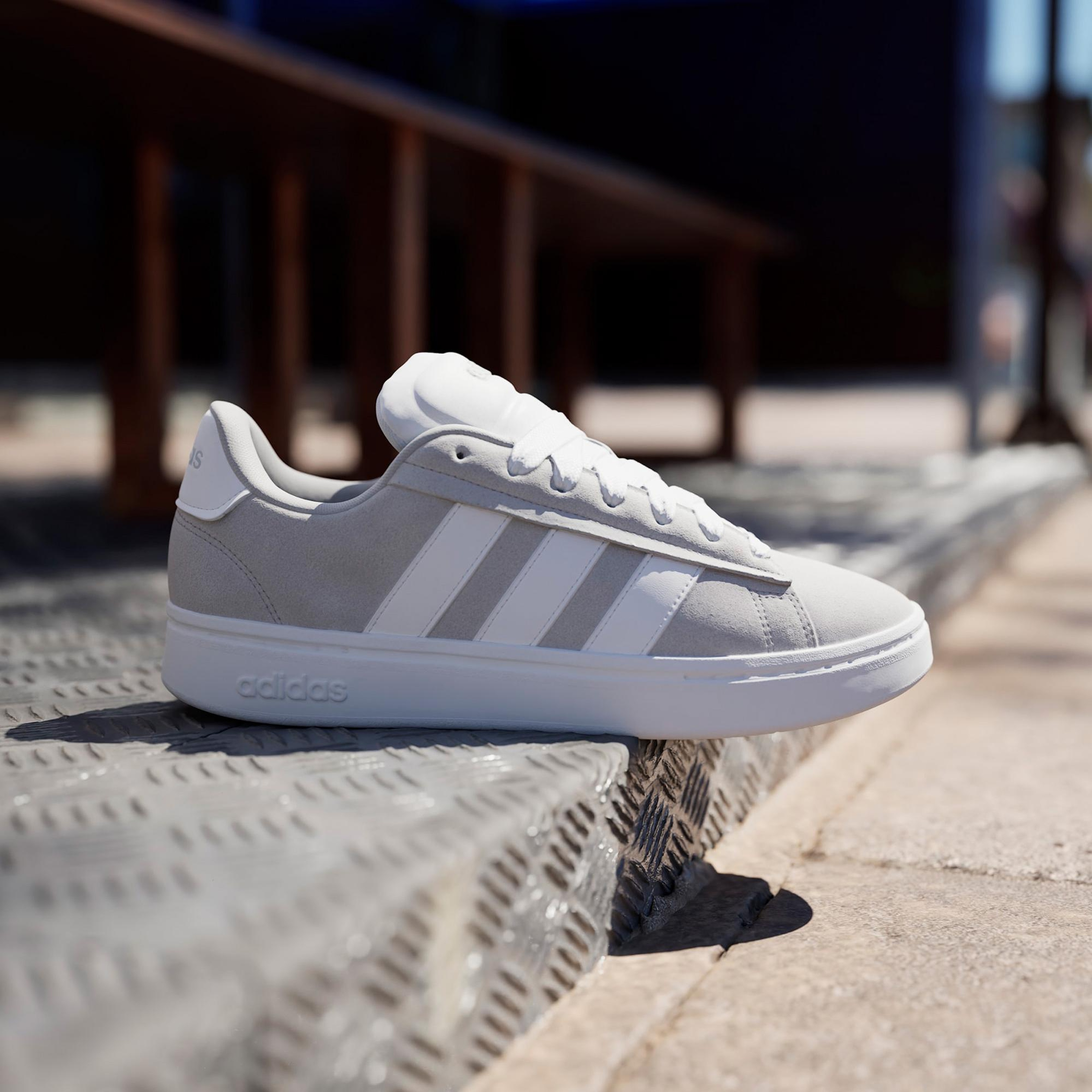 adidas Grand Court Alpha Erkek Gri Spor Ayakkabı