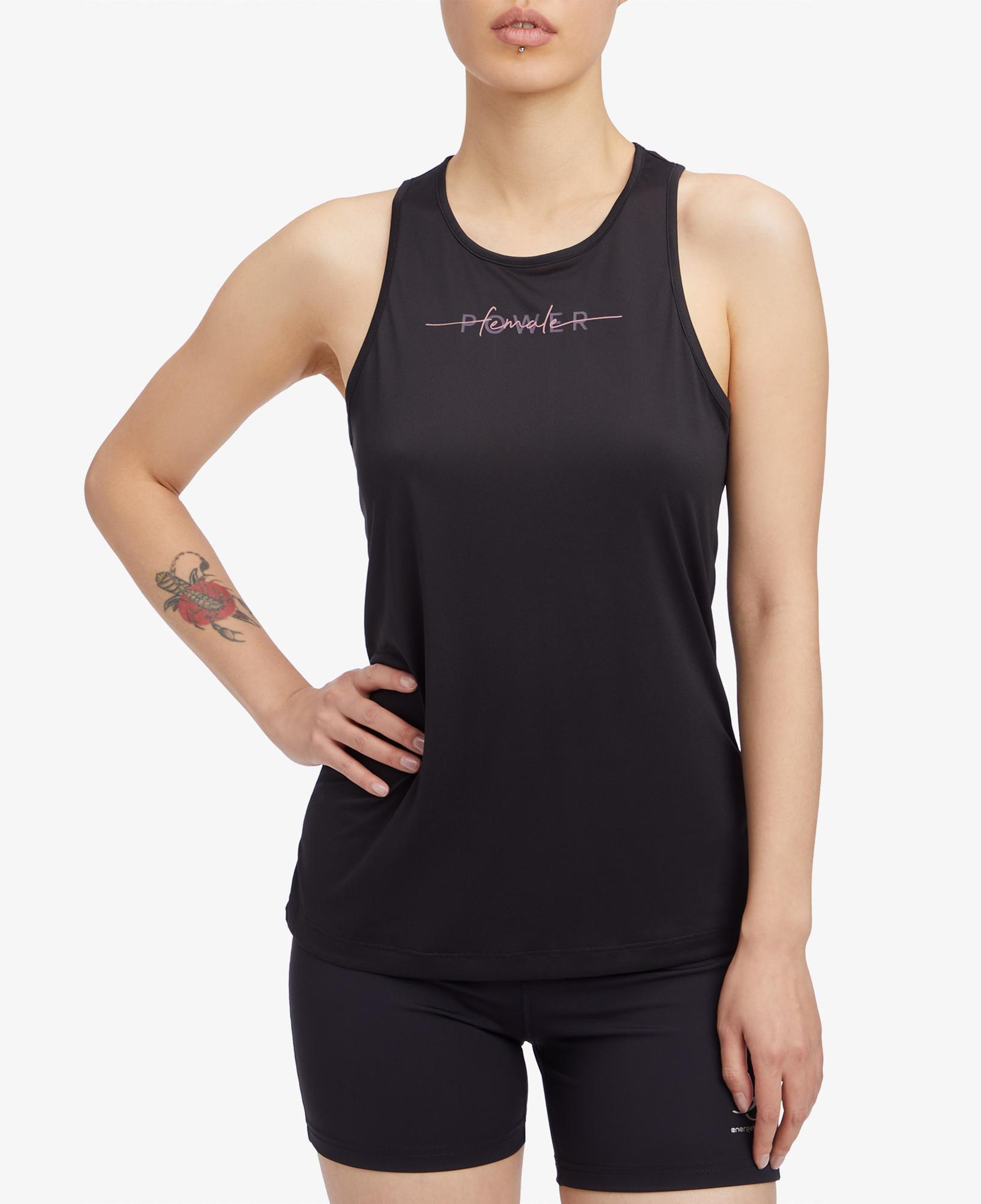 Energetics Glory III Kadın Siyah Antrenman Atleti