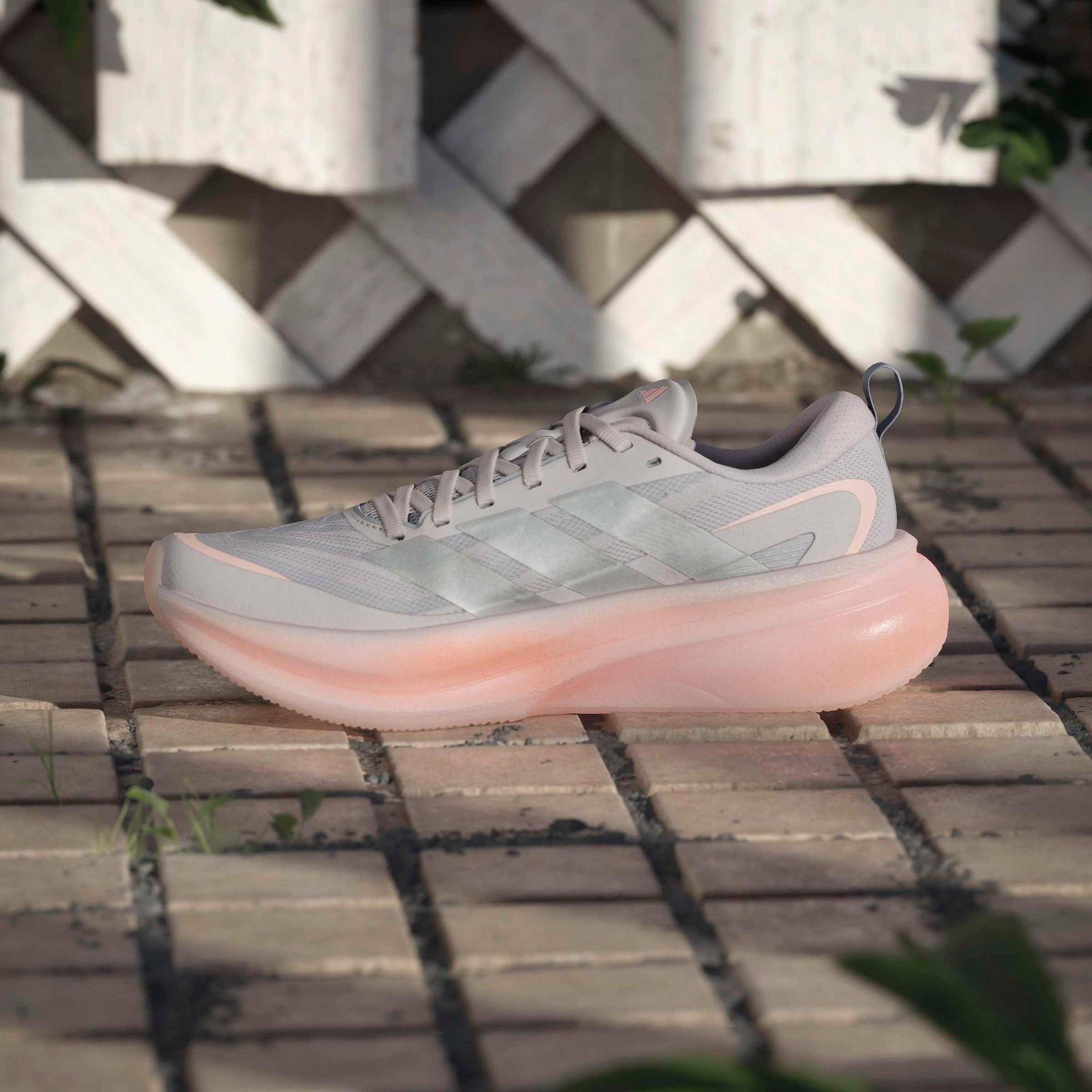 adidas Supernova Glide Kadın Mor Koşu Ayakkabısı