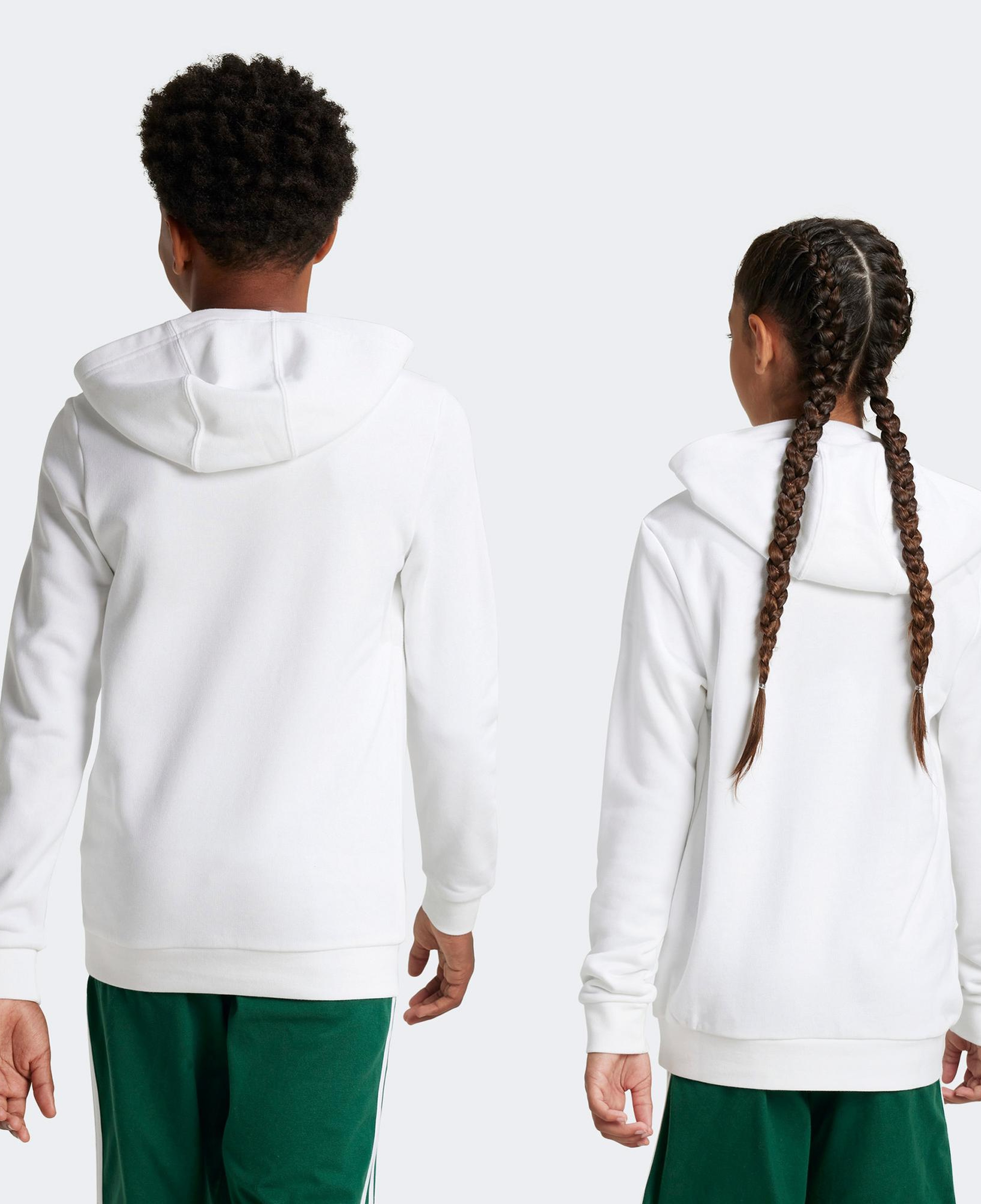 adidas Sportswear Big Logo Çocuk Beyaz Günlük Sweatshirt