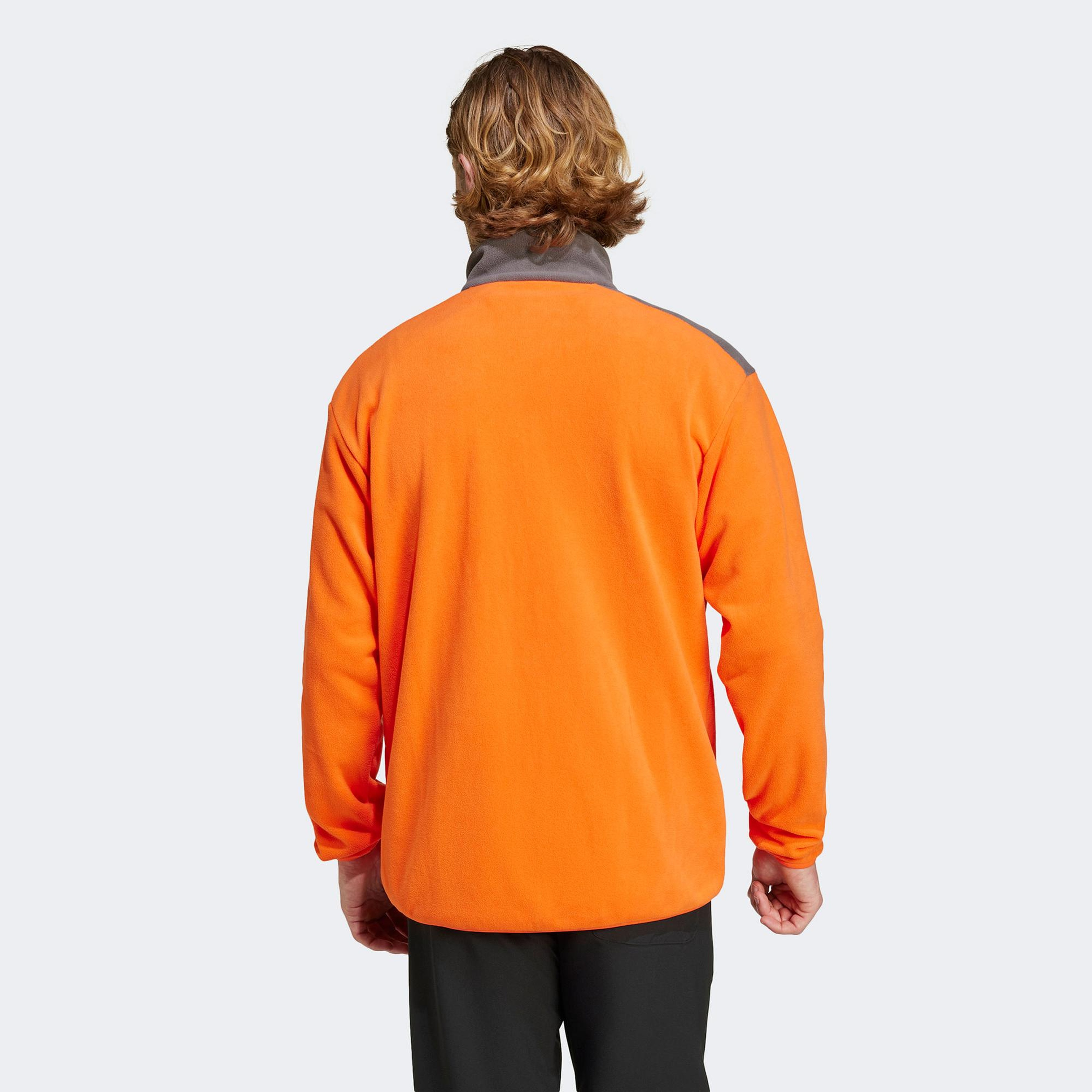 adidas Terrex Multi Full Zipped Erkek Turuncu Sweatshirt