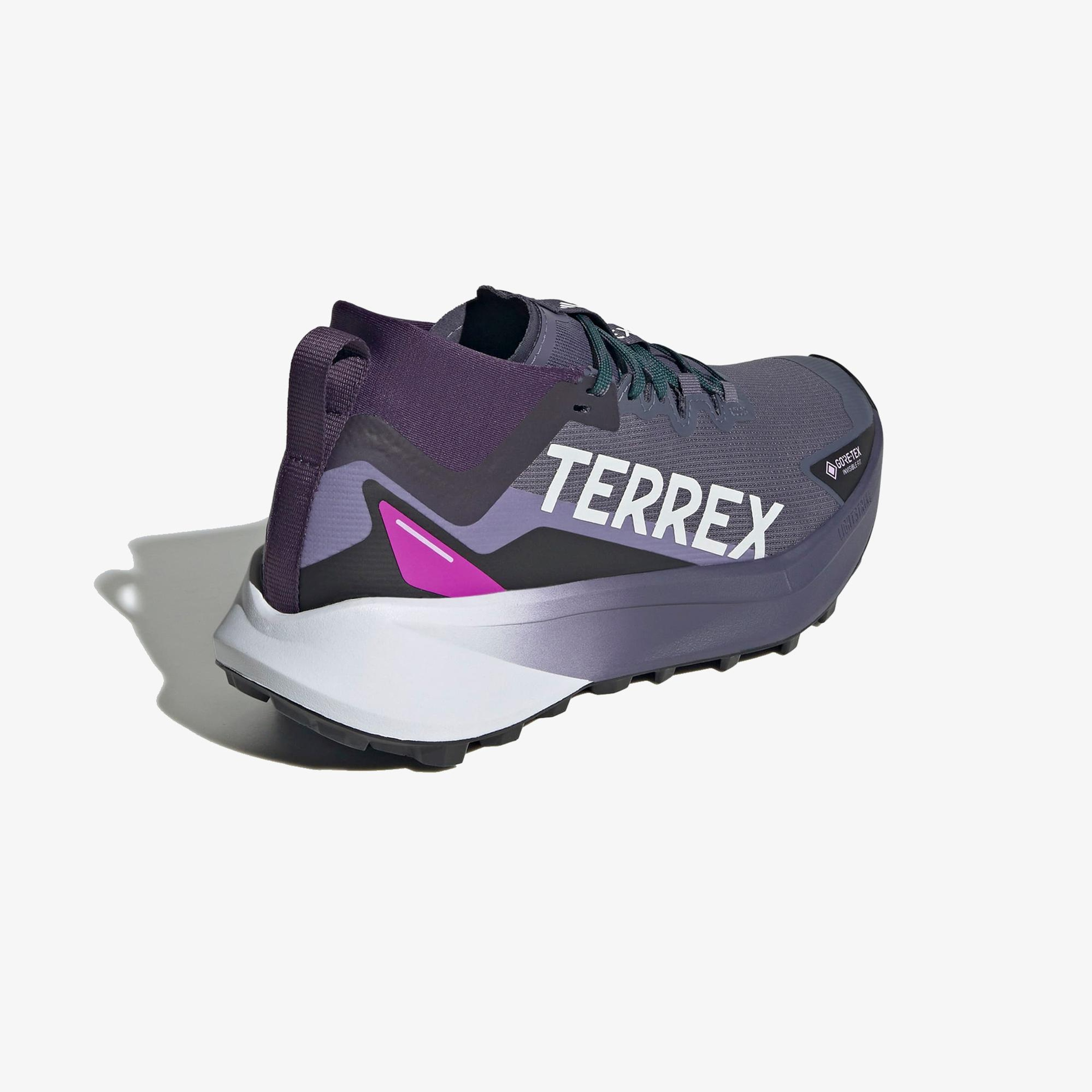 adidas Terrex Agravic Gore-Tex Kadın Mor Koşu Ayakkabısı