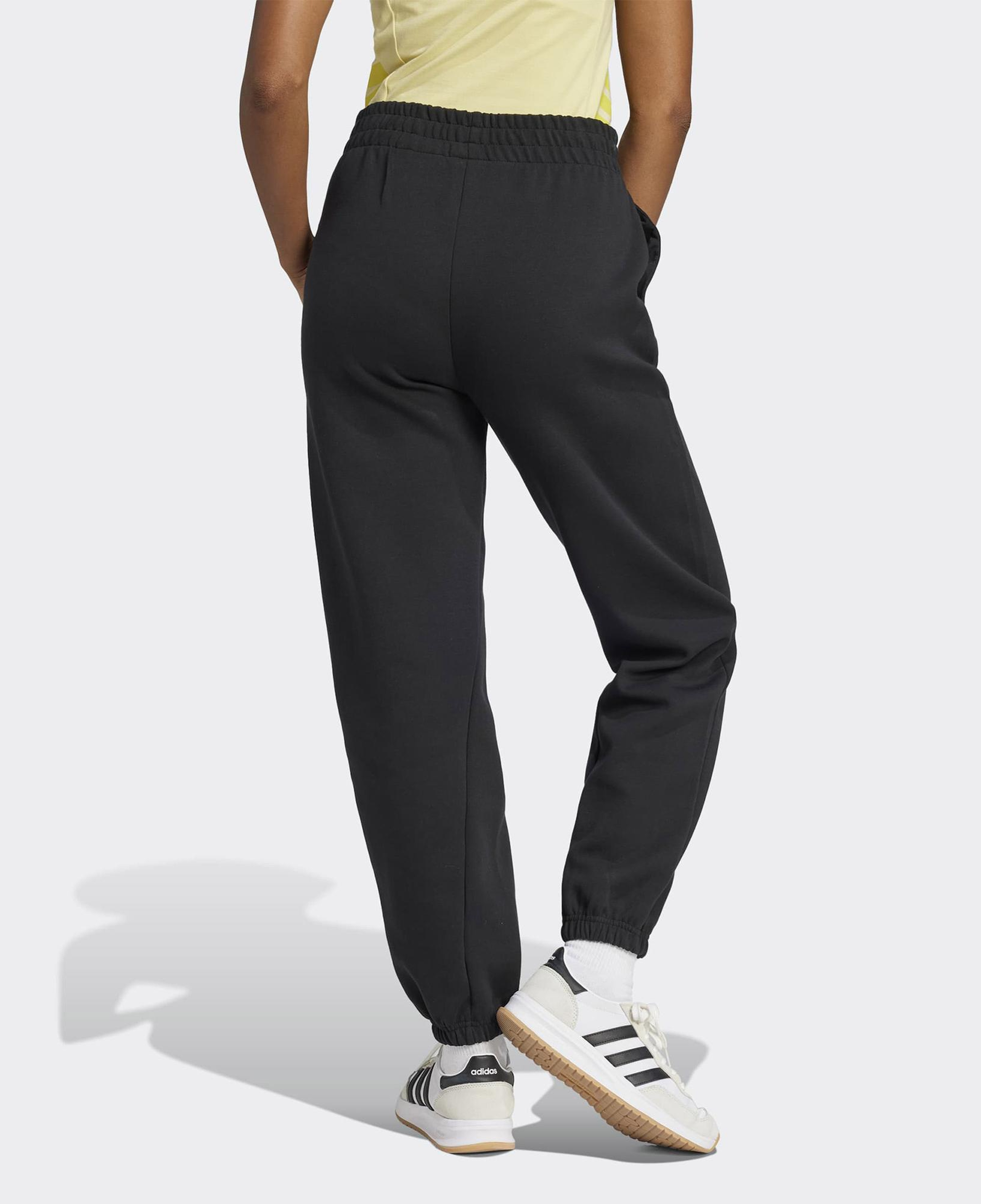 adidas Future icons Small Logo Kadın Siyah Antrenman Eşofman Altı